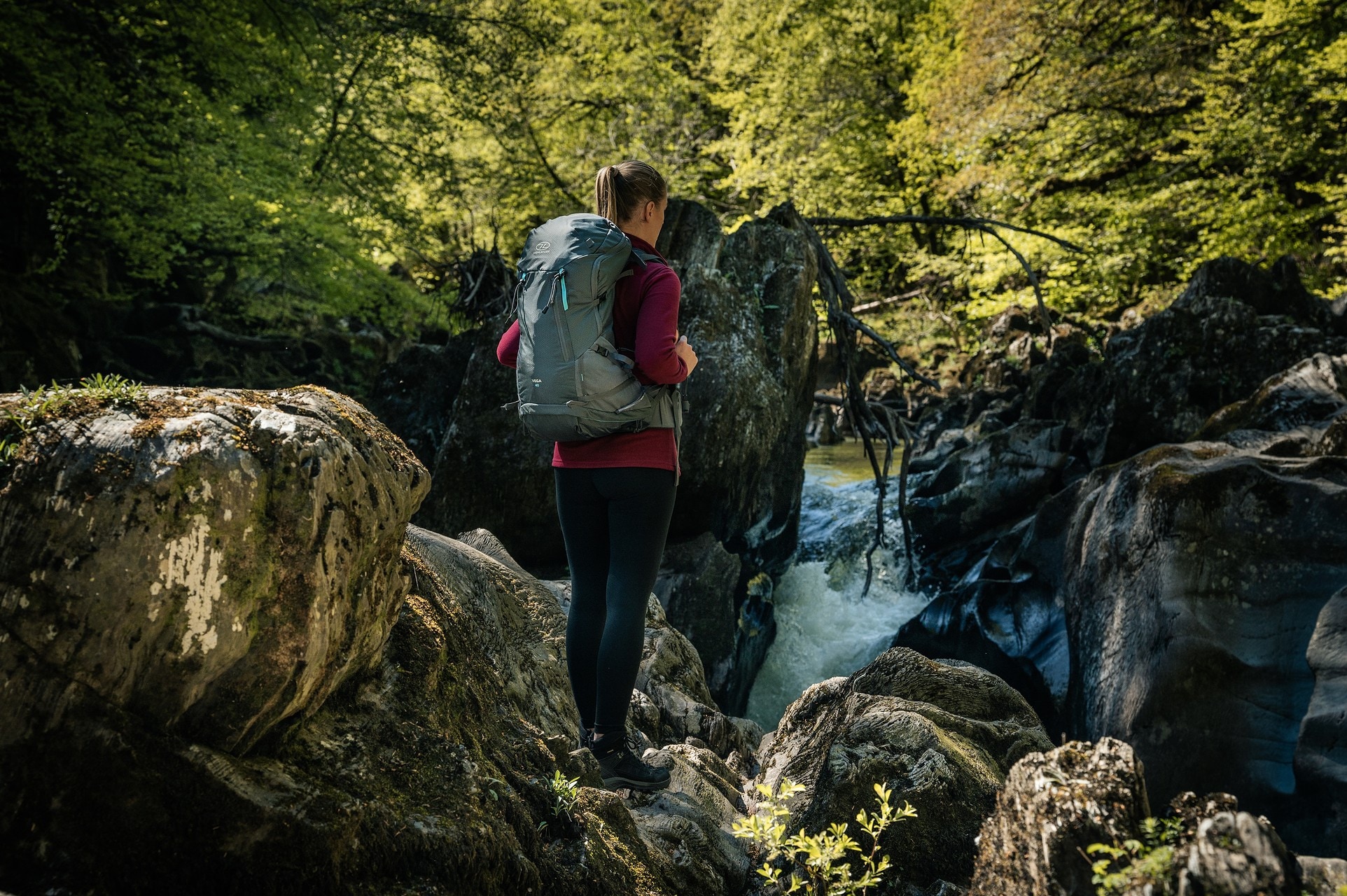 Rucsac de damă Highlander Outdoor Vega Women 40 l - Graphite