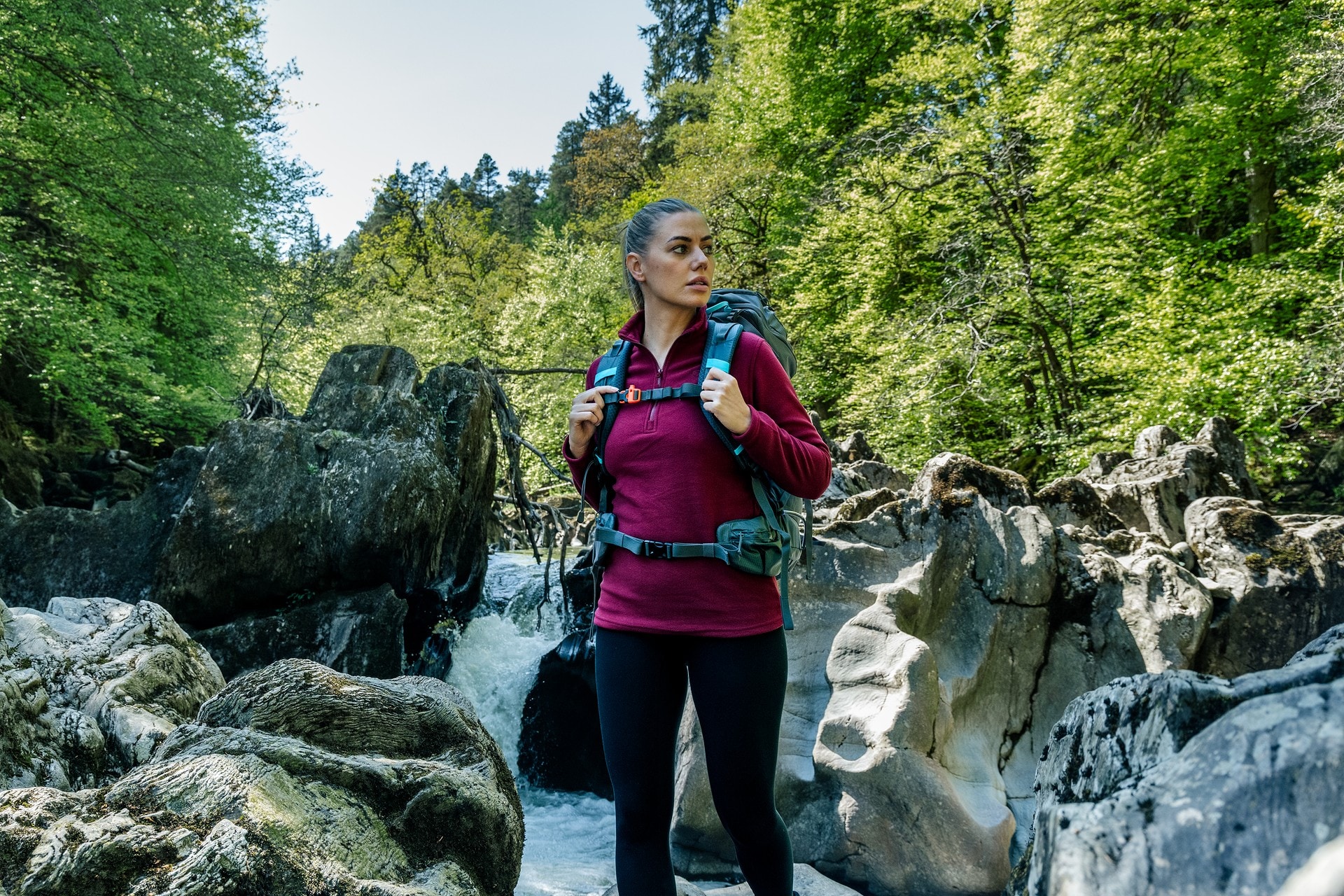 Rucsac de damă Highlander Outdoor Vega Women 40 l - Graphite