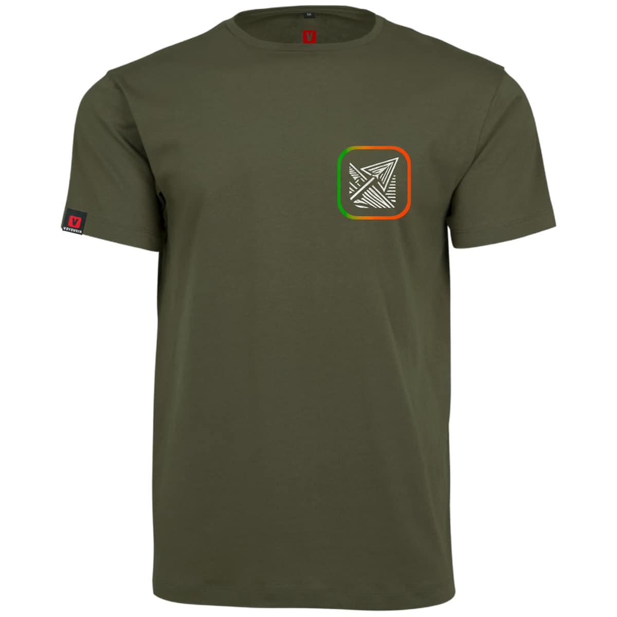 Tricou Voyovnik Trail Arrow - Olive