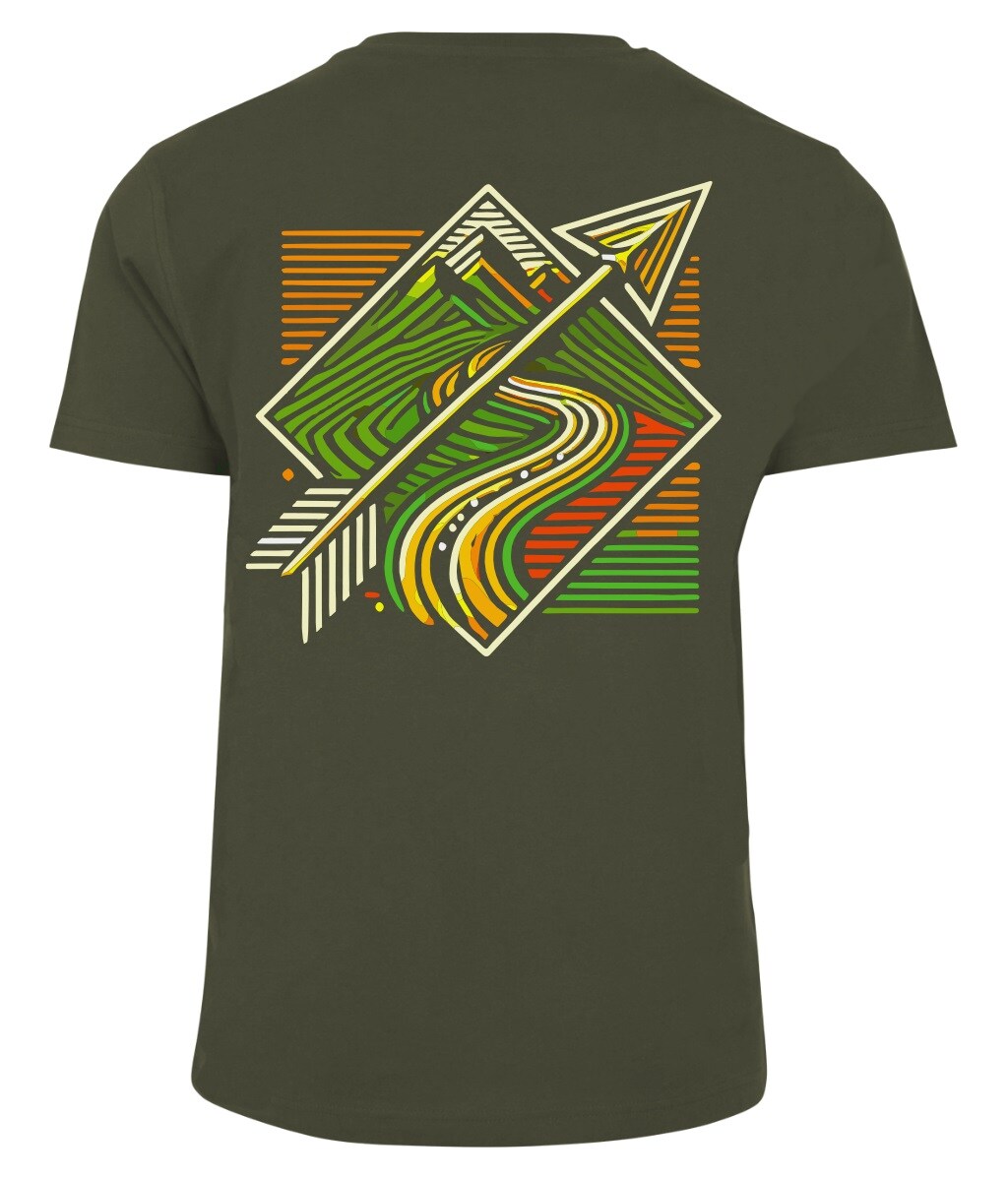 Tricou Voyovnik Trail Arrow - Olive