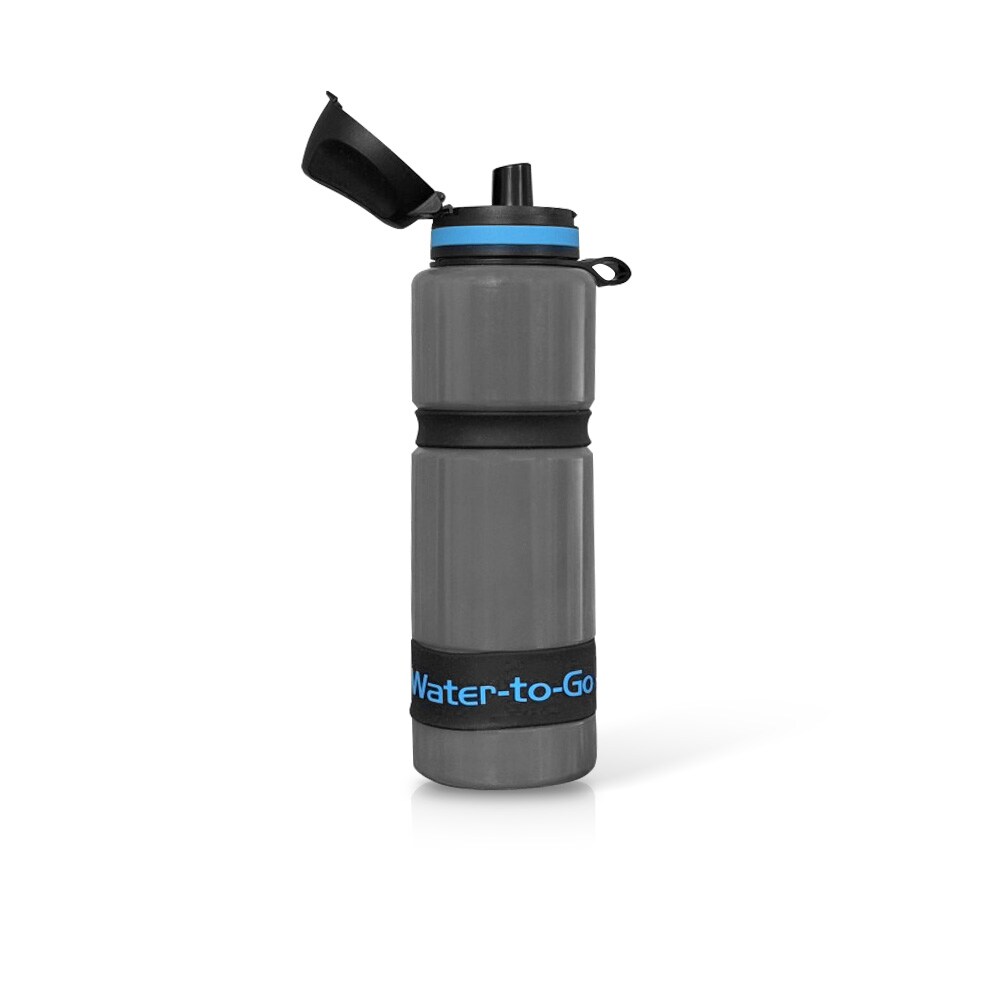 Sticlă cu filtru Water-to-Go Active 750 ml - Albastru