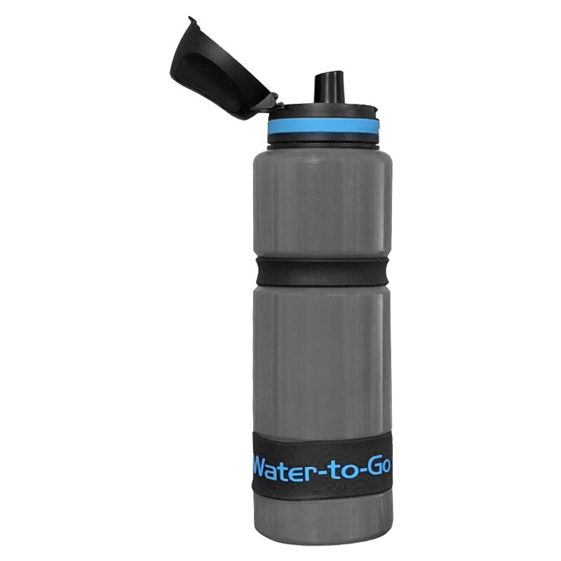 Sticlă cu filtru Water-to-Go Active 750 ml - Albastru