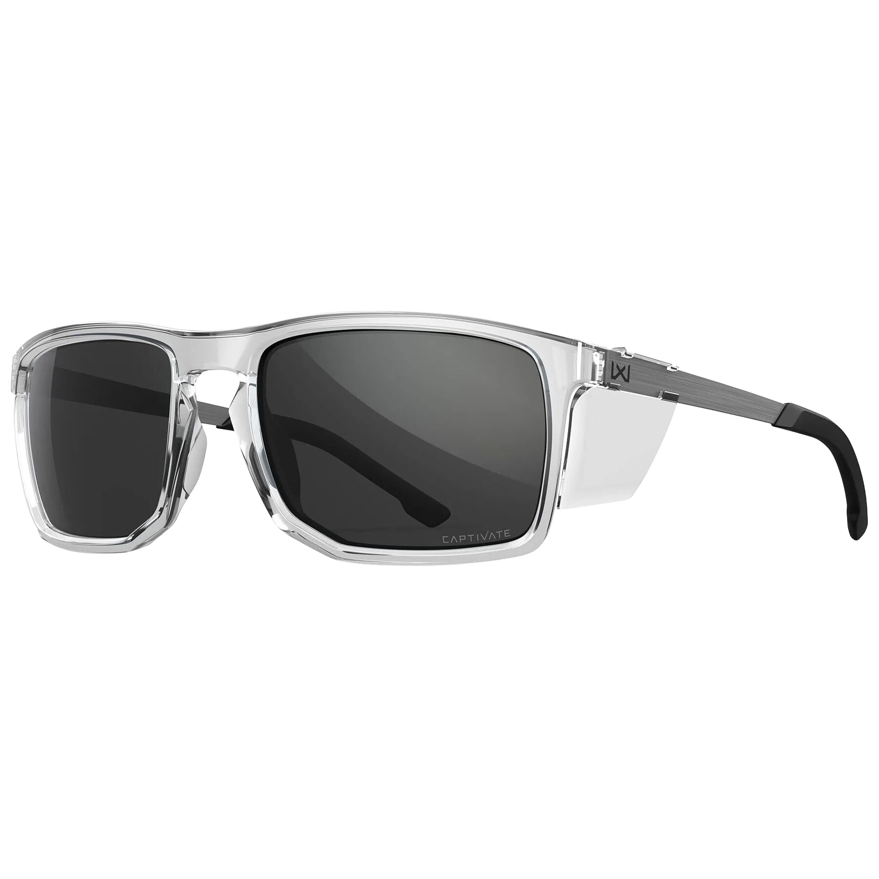 Ochelari tactici Wiley X Axe - Captivate Grey/Gloss Crystal Clear
