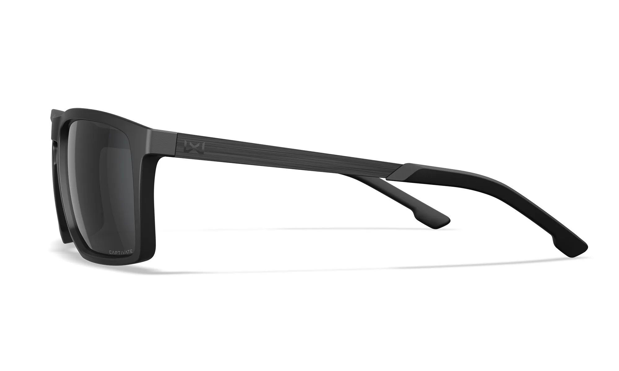 Ochelari tactici Wiley X Axe - Captivate Polarized Grey/Matte Black