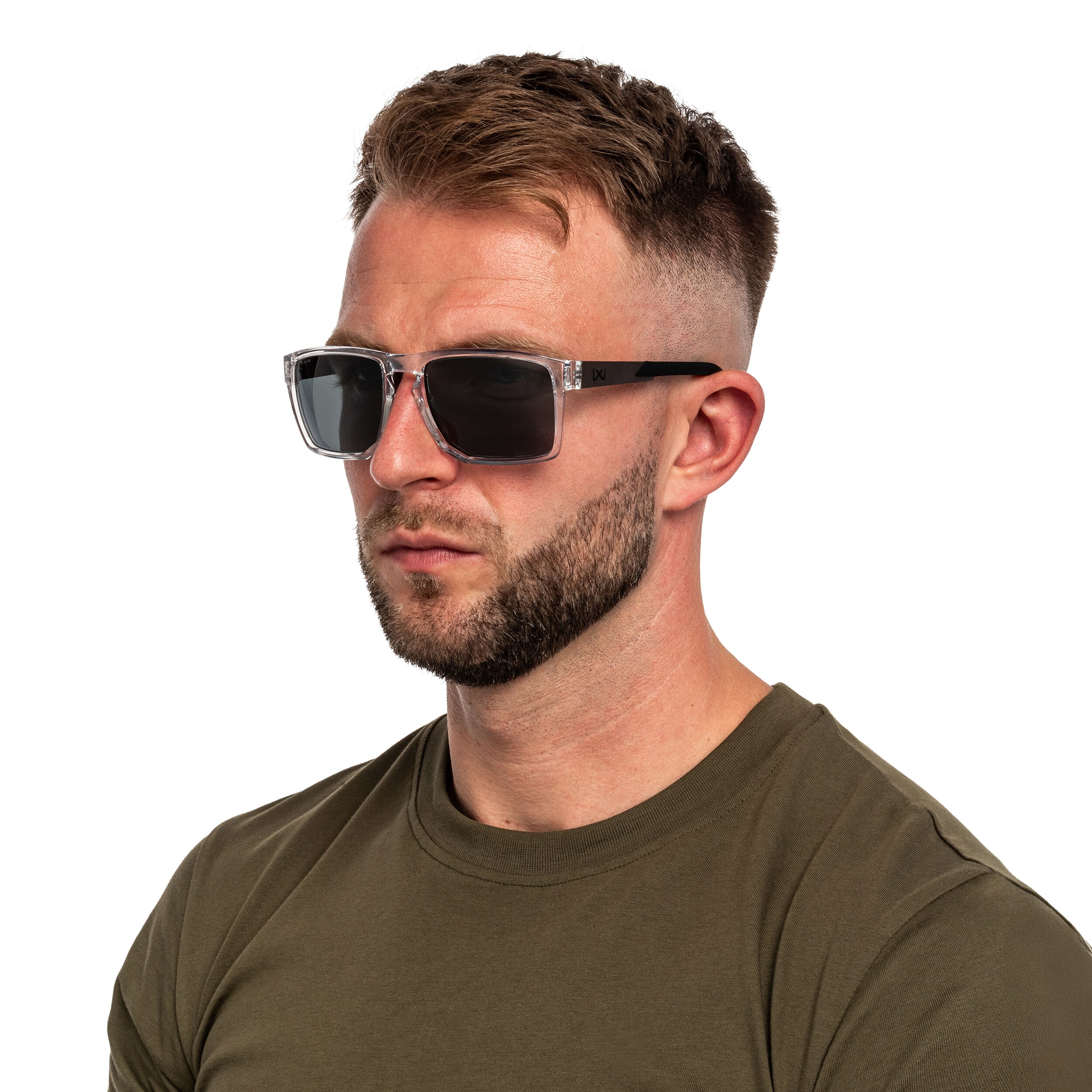 Ochelari tactici Wiley X Apex - Captivate Grey/Gloss Crystal Clear