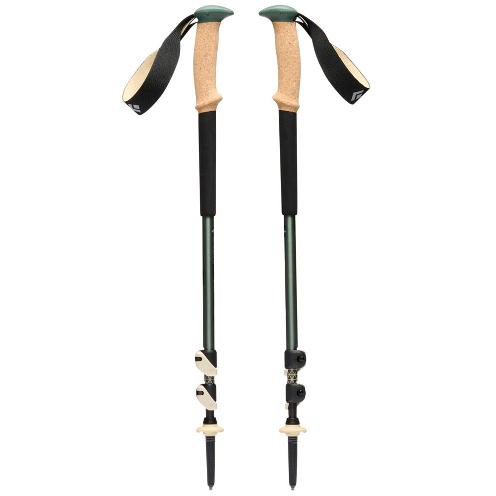 Bețe de trekking Black Diamond Trail Cork Trekking Poles - Laurel Green