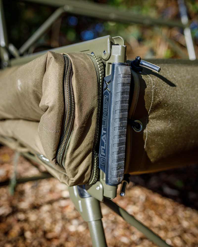 Pat de camping pliabil Fox Flatliner X - 217 x 94 cm