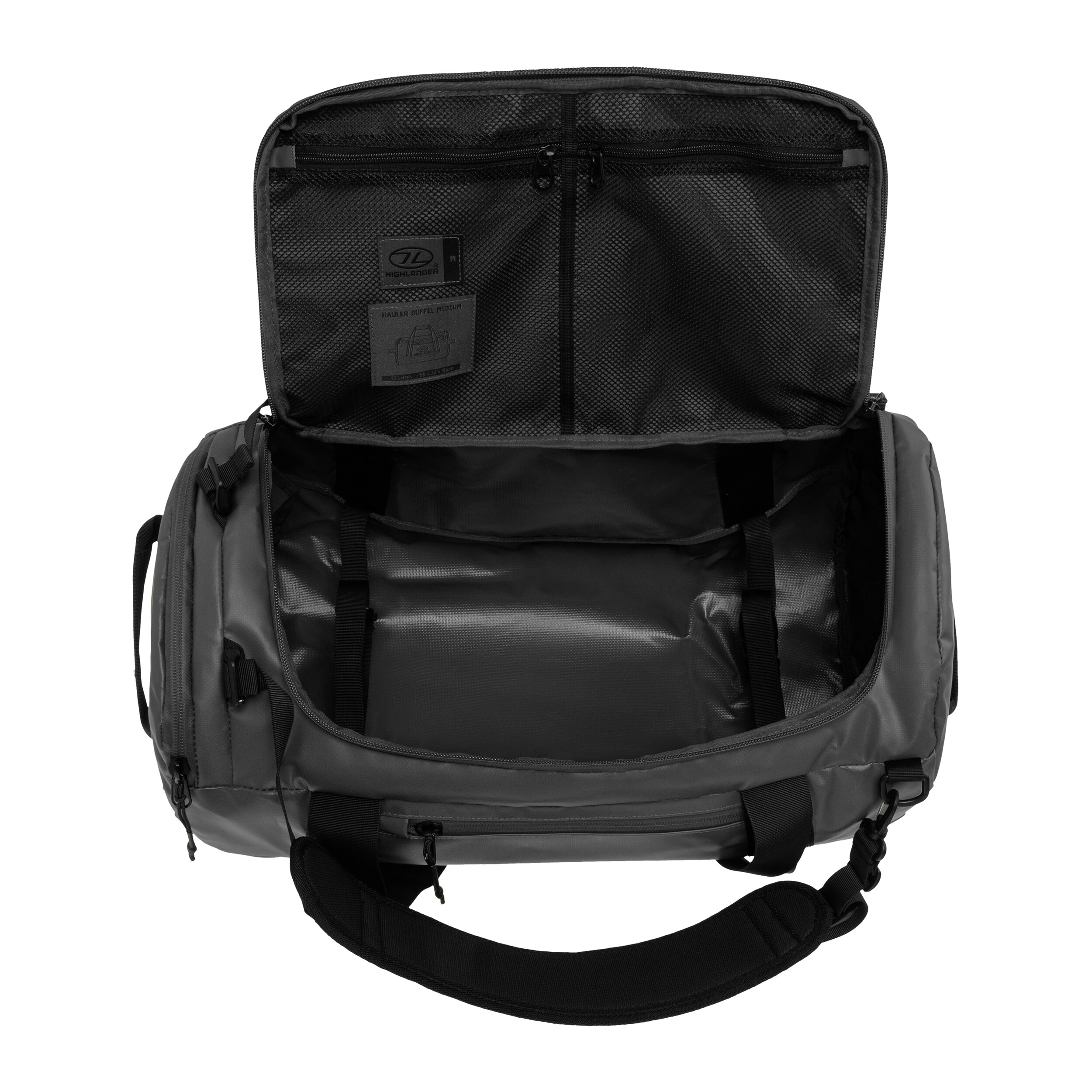 Geantă Highlander Outdoor Hauler Duffel 45 l - Dark Grey