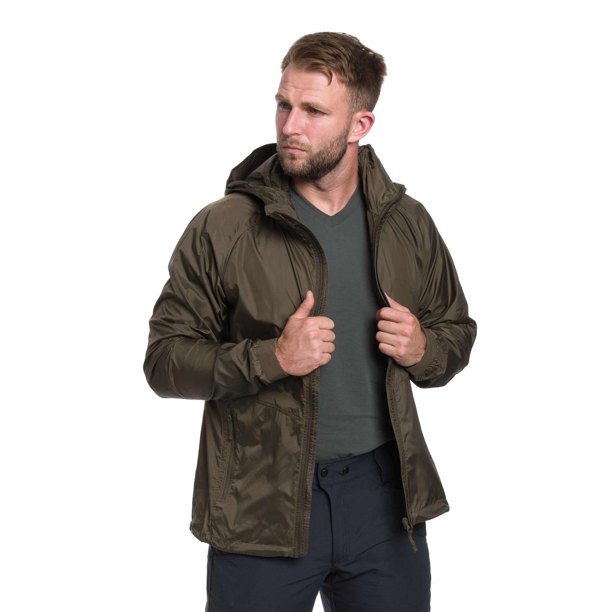 Jachetă UF PRO Storm Chaser Windbreaker - Brown Grey