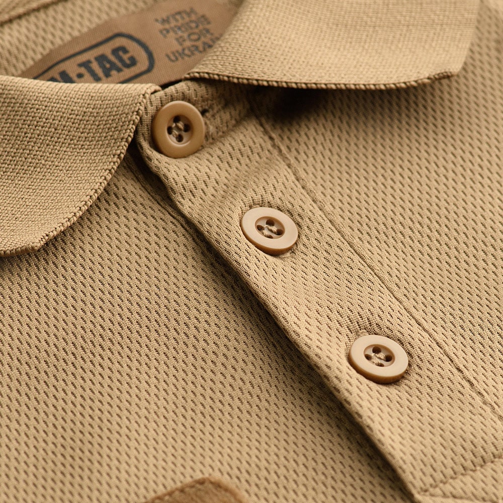 Tricou polo M-Tac Elite Tactical Coolmax - Coyote