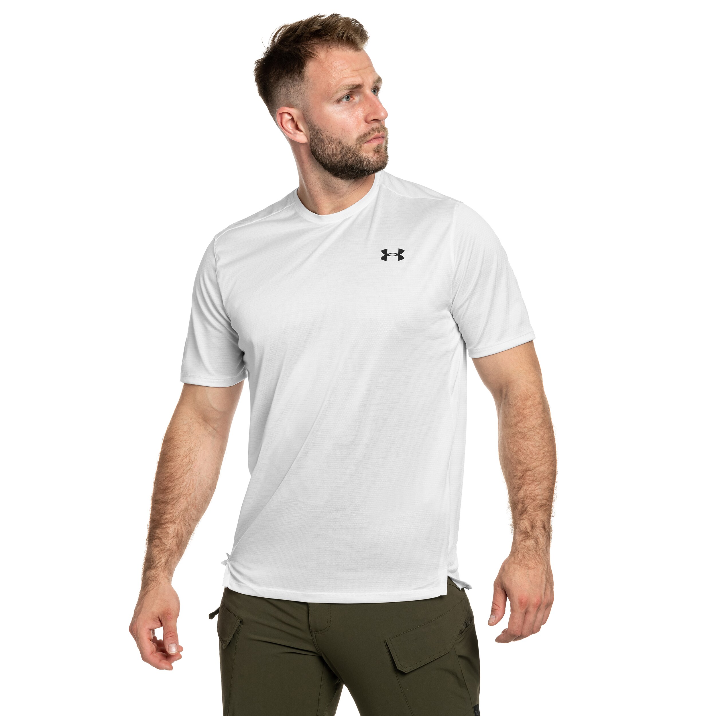 Tricou termoactiv Under Armour UA Tech Vent Short Sleeve - White