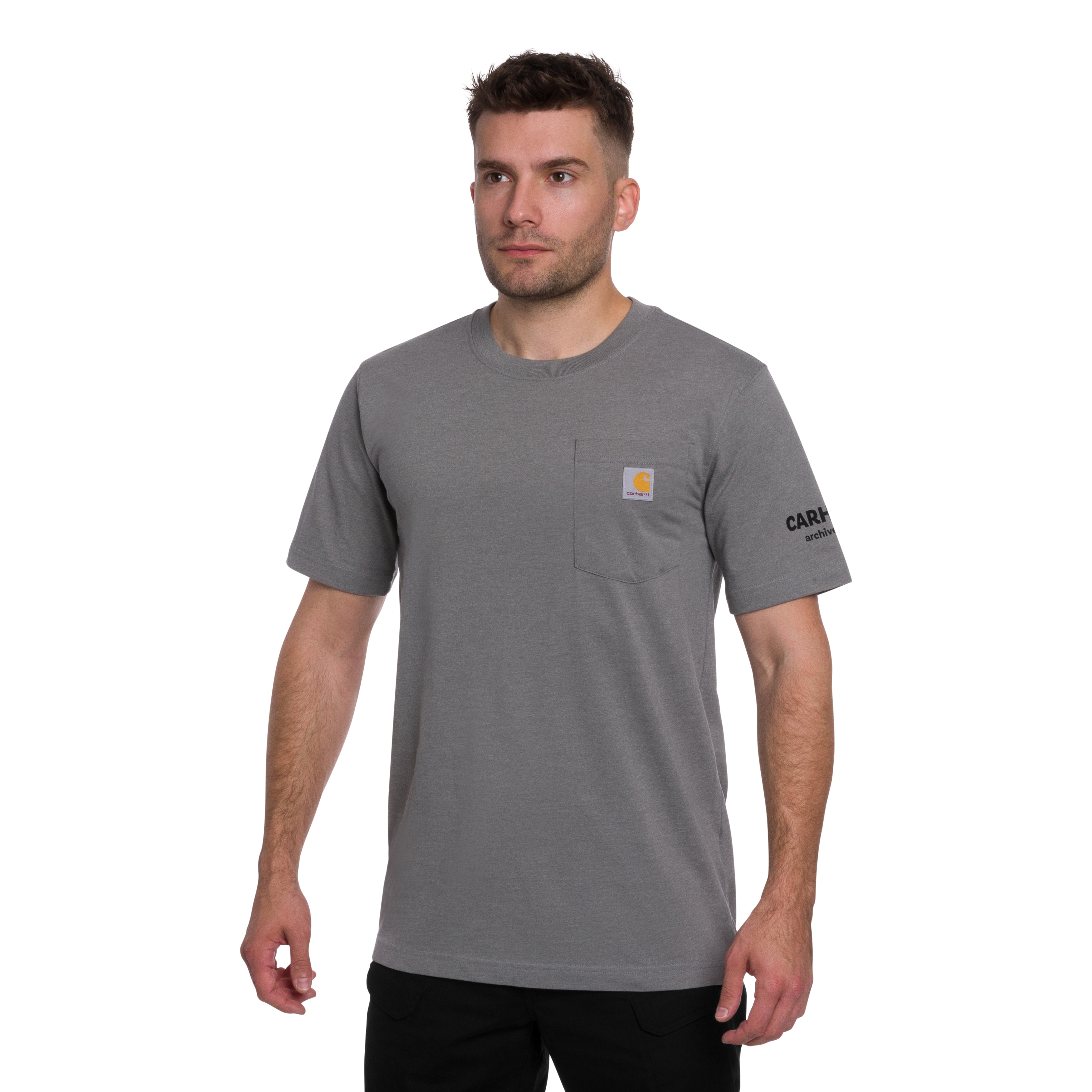 Tricou Carhartt Streetcar Graphic - Weather Ash Heather