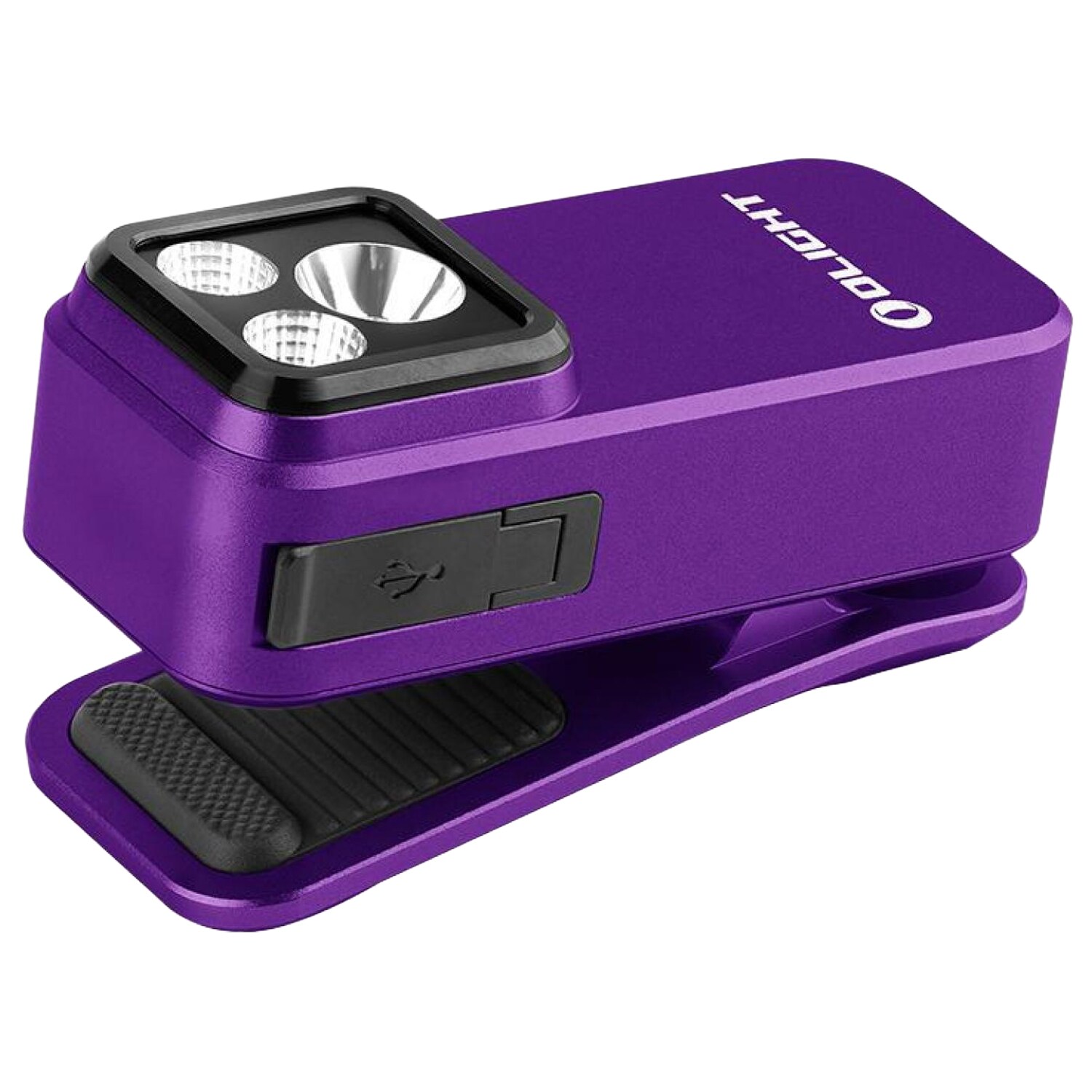 Lanternă reîncărcabilă Olight Oclip Pro Purple - 500 lumeni