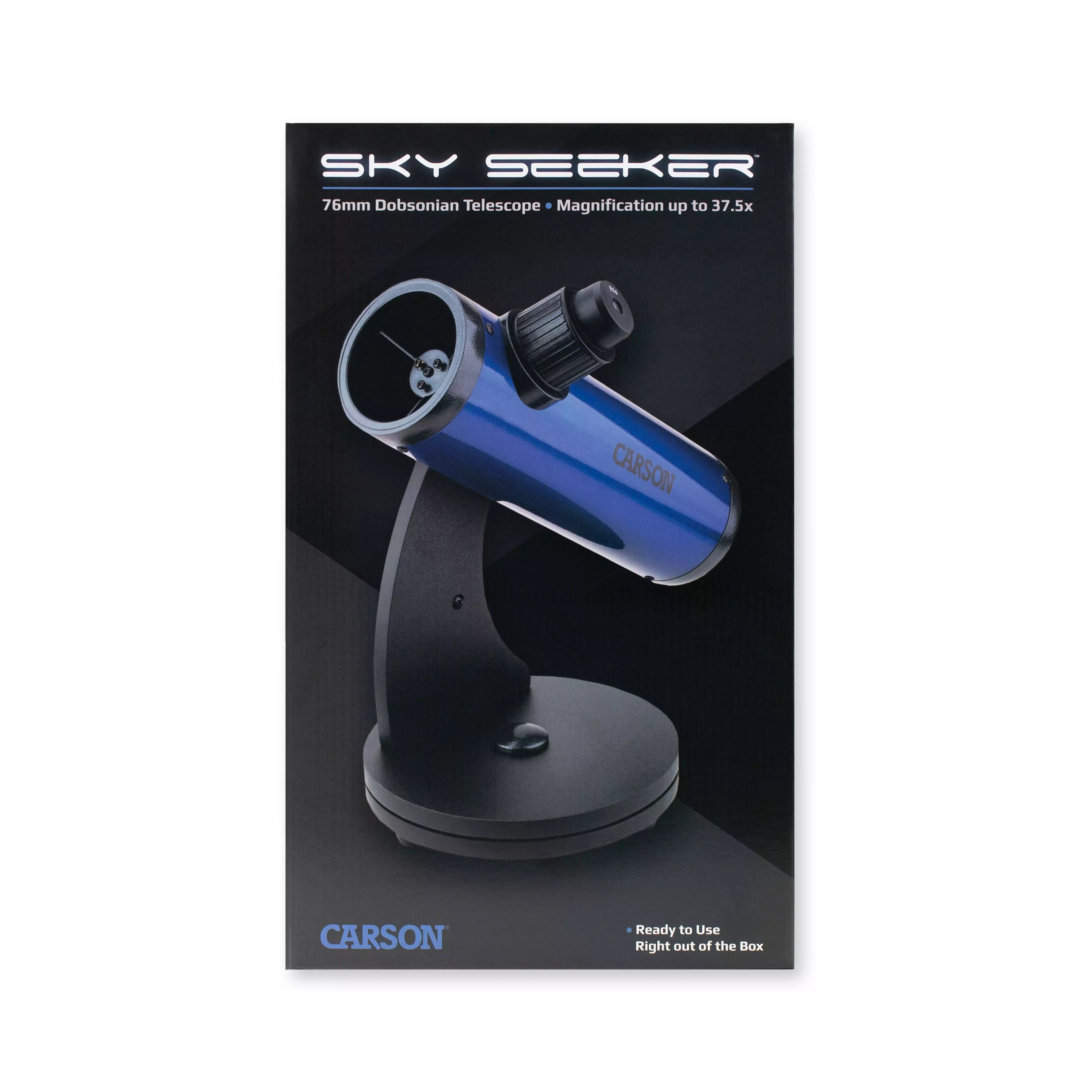 Telescop Carson SkySeeker 15–37,5x76 mm