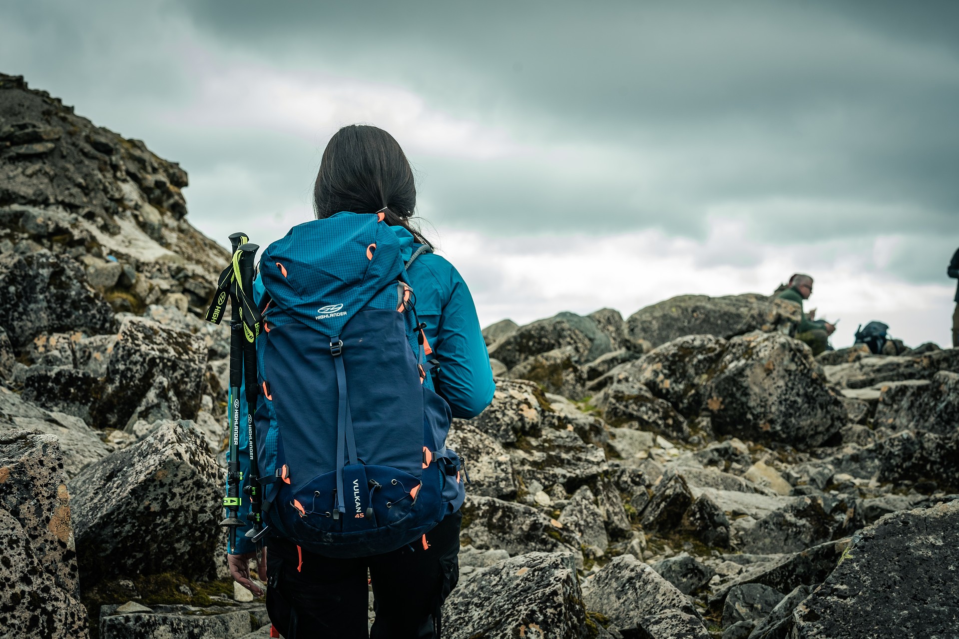 Rucsac Highlander Outdoor Vulkan 45 l - Navy Blue