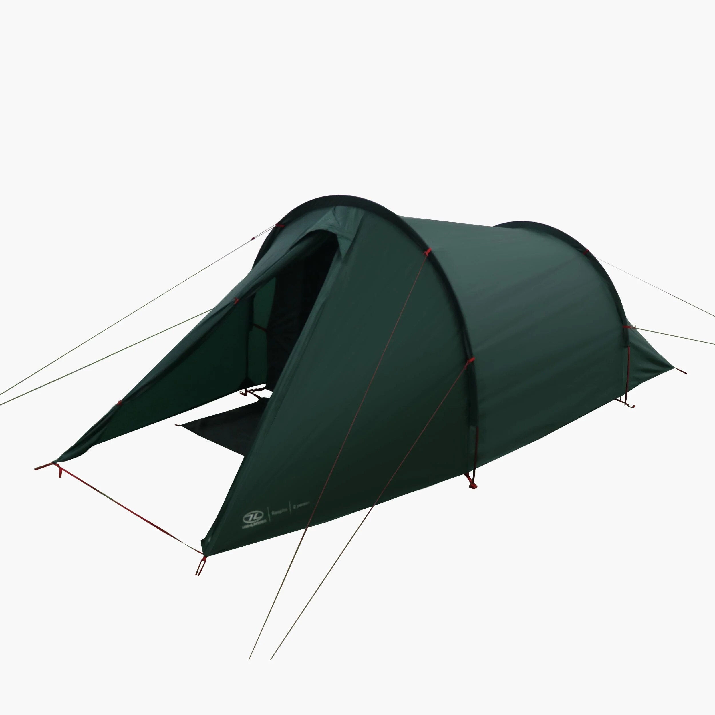Cort pentru 2 persoane Highlander Outdoor Respite Tunnel Tent - Pine Green