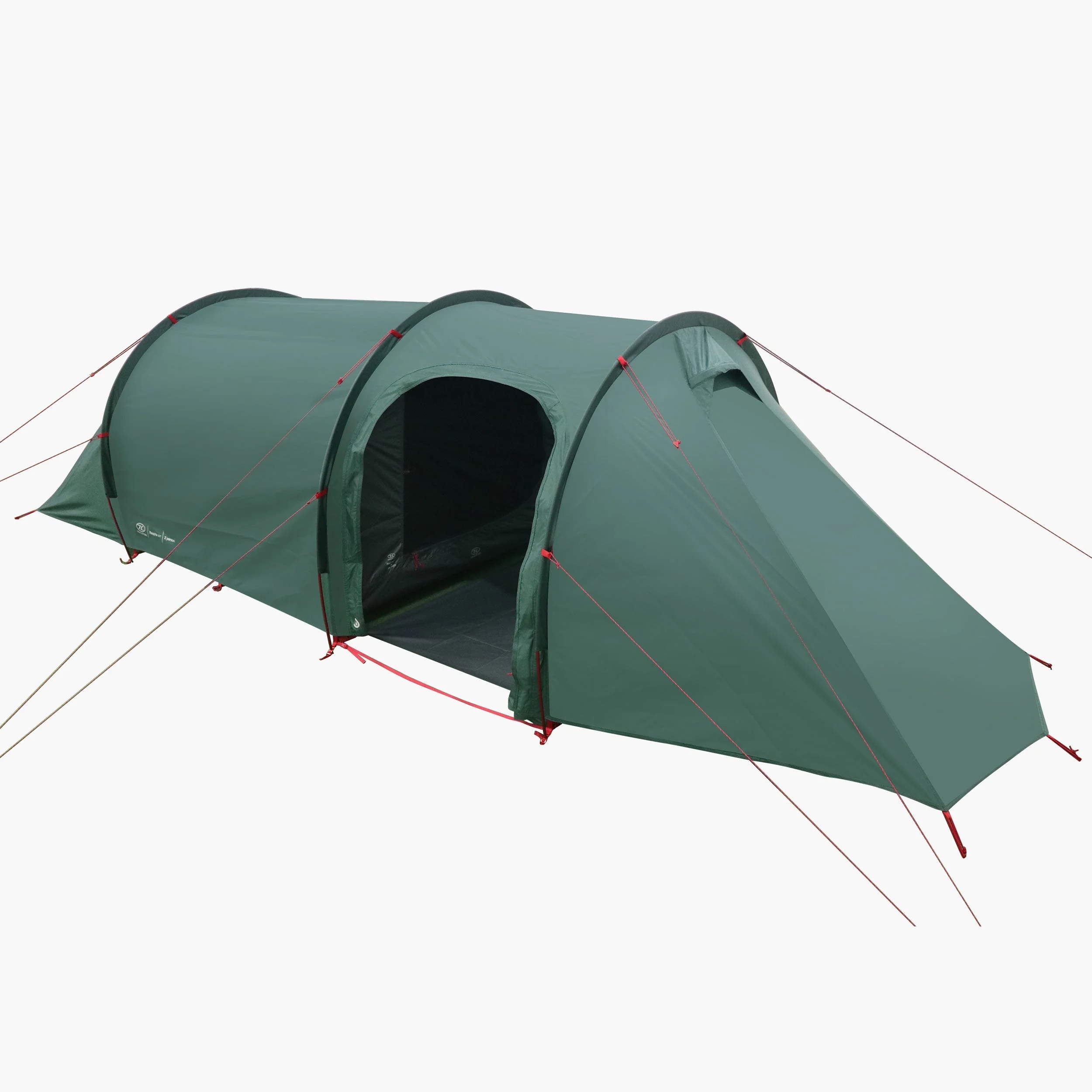 Cort pentru 2 persoane Highlander Outdoor Respite Extended Tunnel Tent - Pine Green