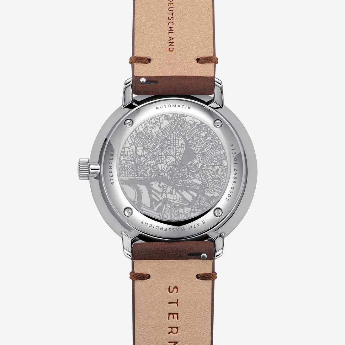 Ceas Sternglas Hamburg Automatik - New Graphite