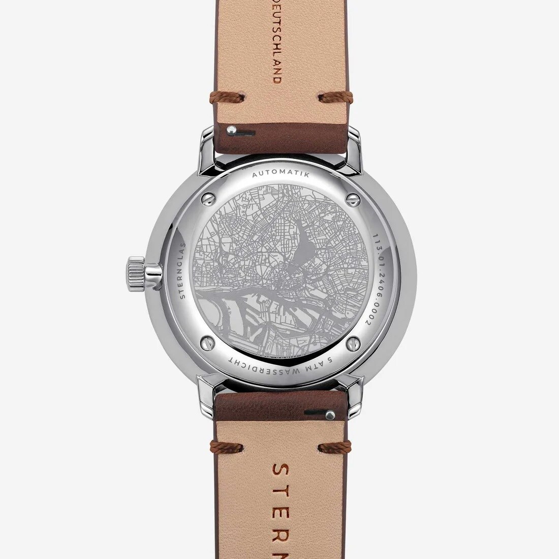 Ceas Sternglas Hamburg Automatik - New Graphite