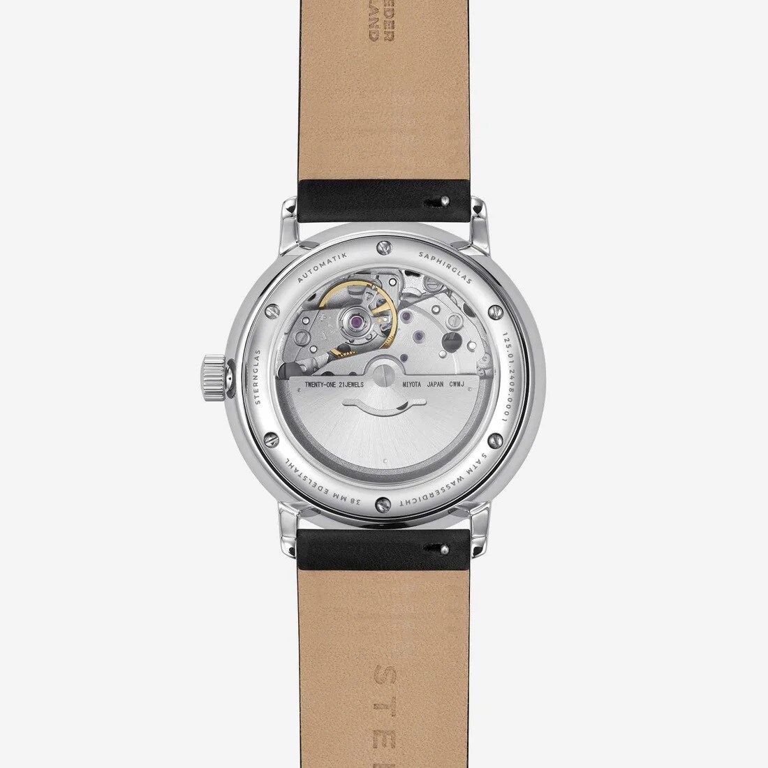 Ceas Sternglas Naos Automatik - Black/Red