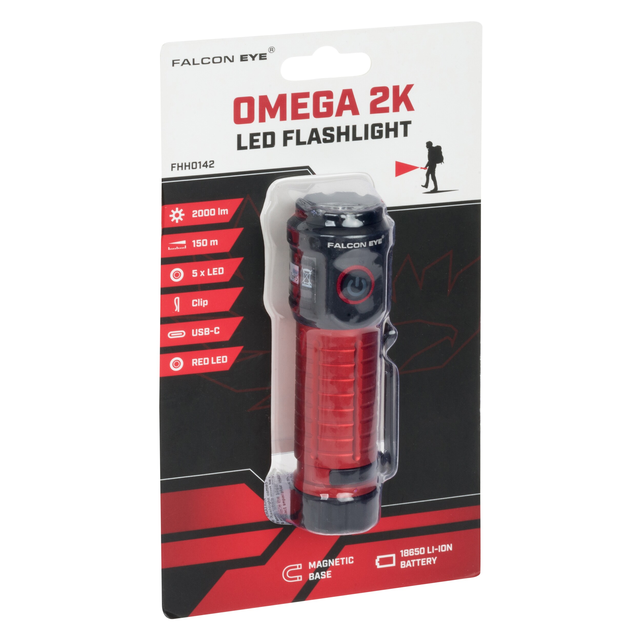 Lanternă Mactronic Falcon Eye Omega 2K - 2000 lumeni