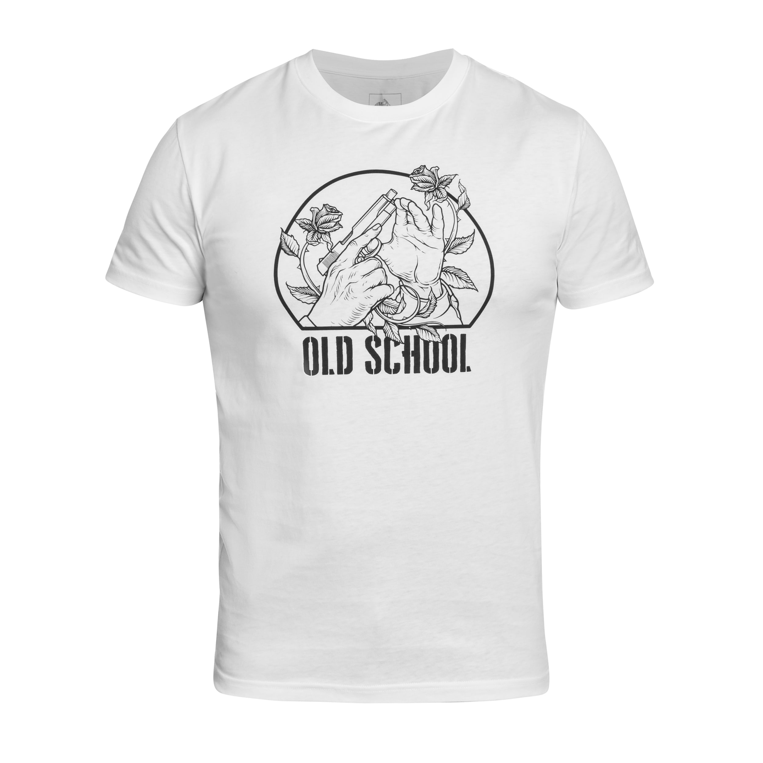 Tricou Helikon Old School - White