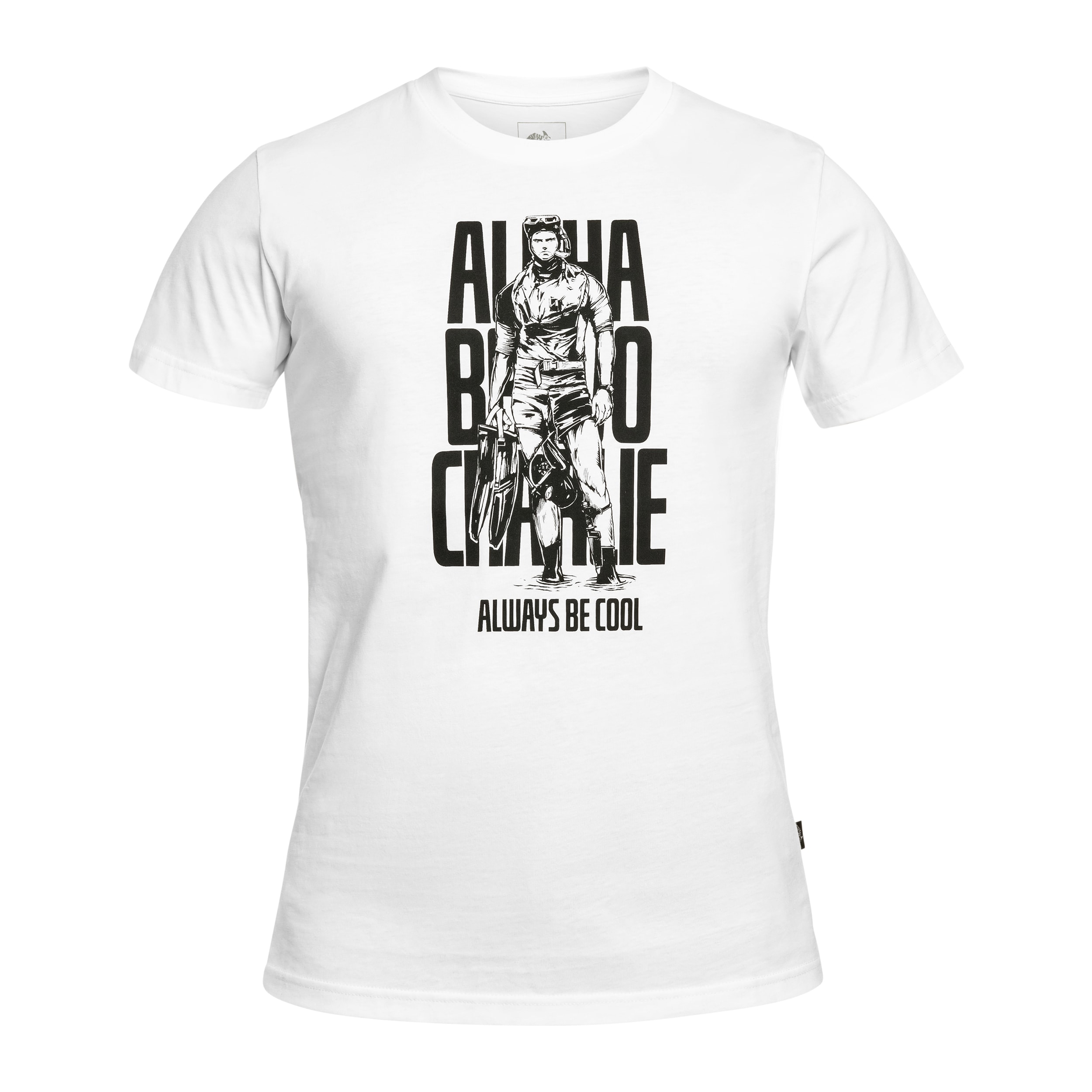 Tricou Helikon-Tex ABC Alfa Bravo Charlie - White