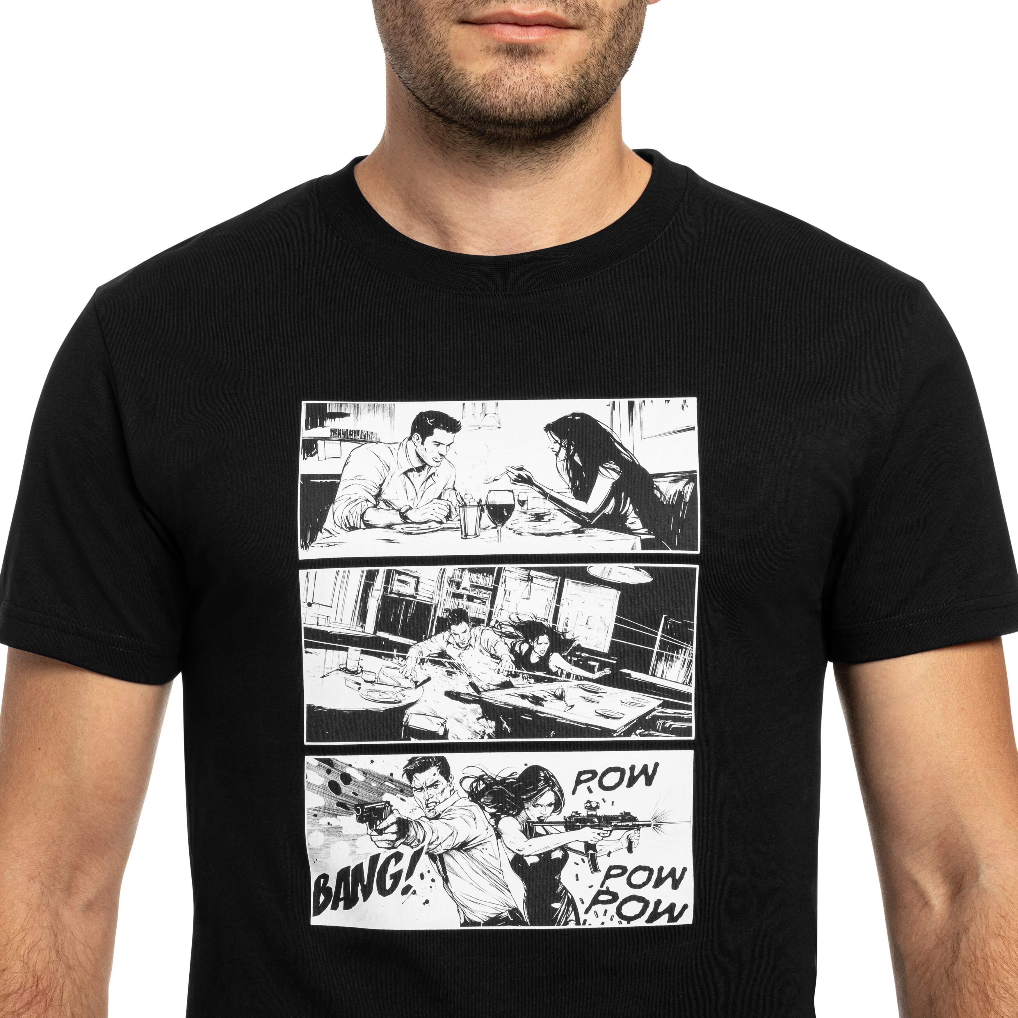 Tricou Helikon Combat Date - Black