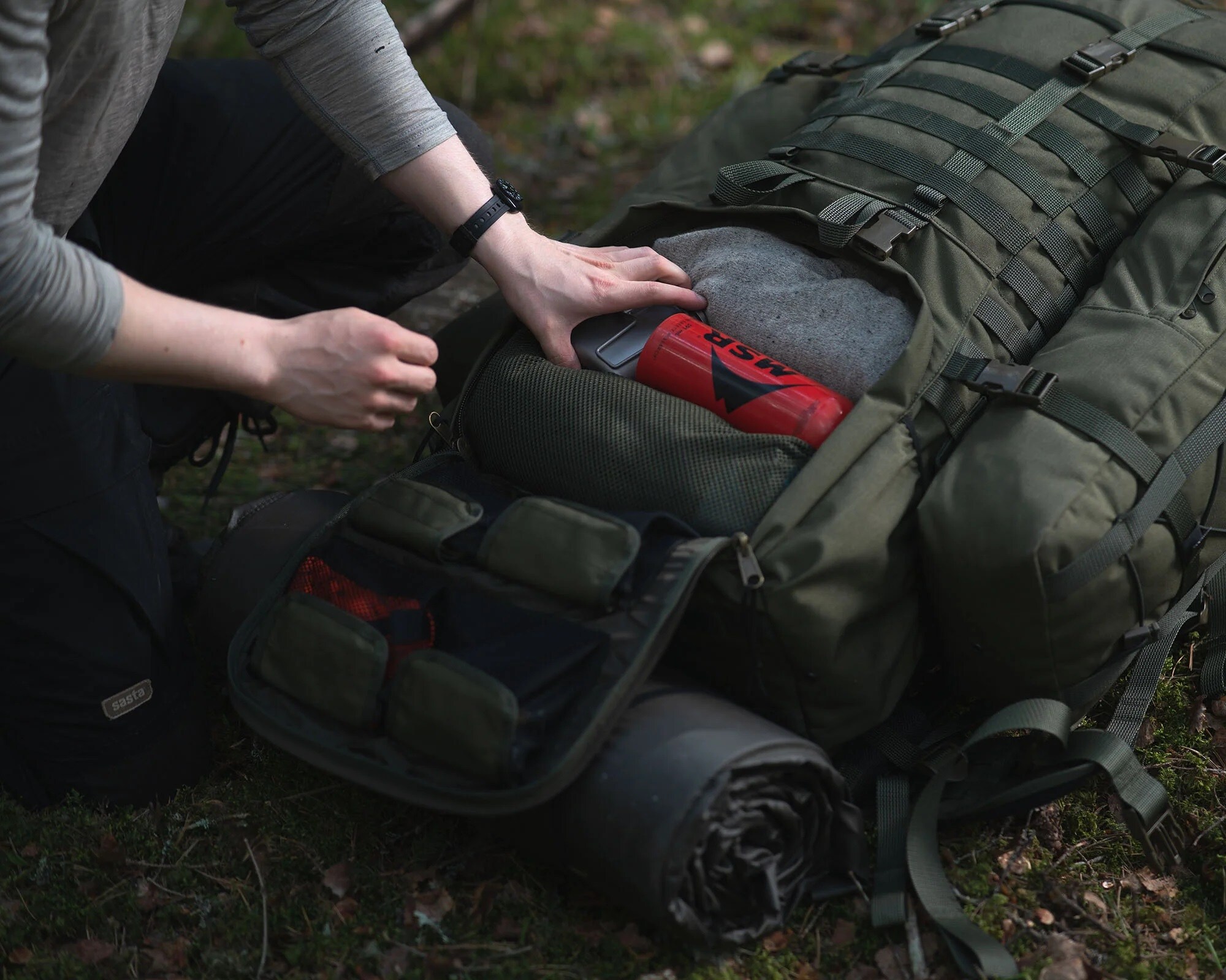 Rucsac Savotta Jaakari XL 70 l - Green