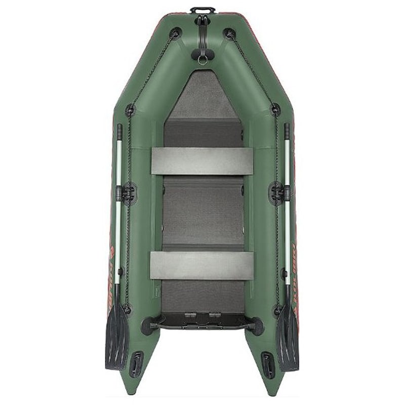 Ponton Kolibri KM-280 cu podea completă + Vestă de salvare Olimp Standard 100N - set