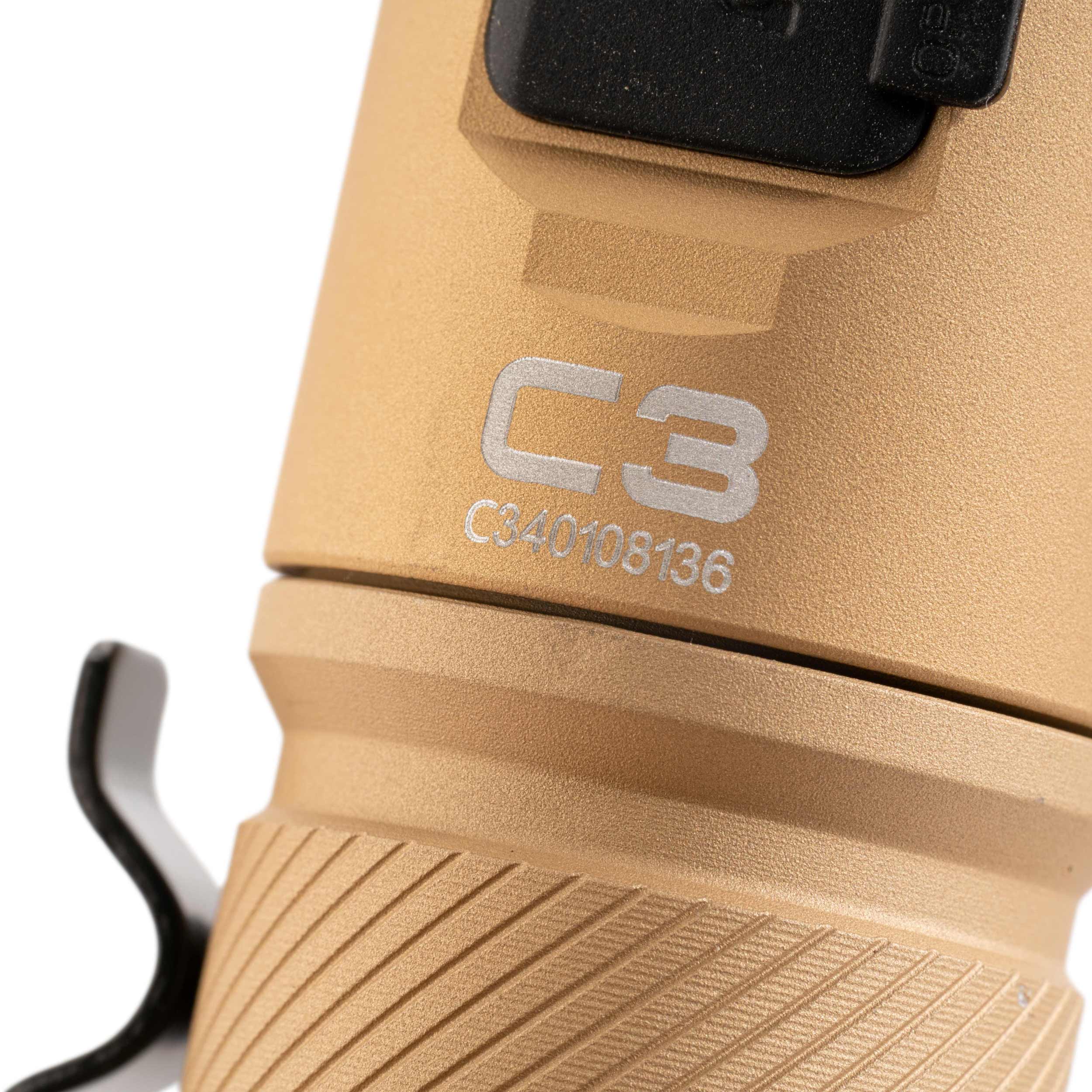 Lanternă Wuben C3 Khaki - 1200 lumeni