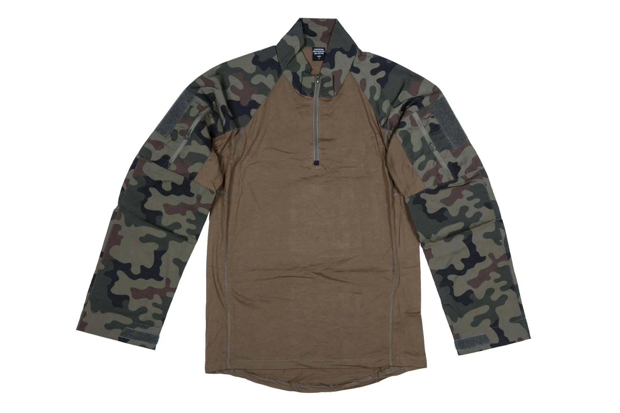 Bluză Specna Arms Combat Shirt SATAC G4 - wz.93 Pantera PL Woodland