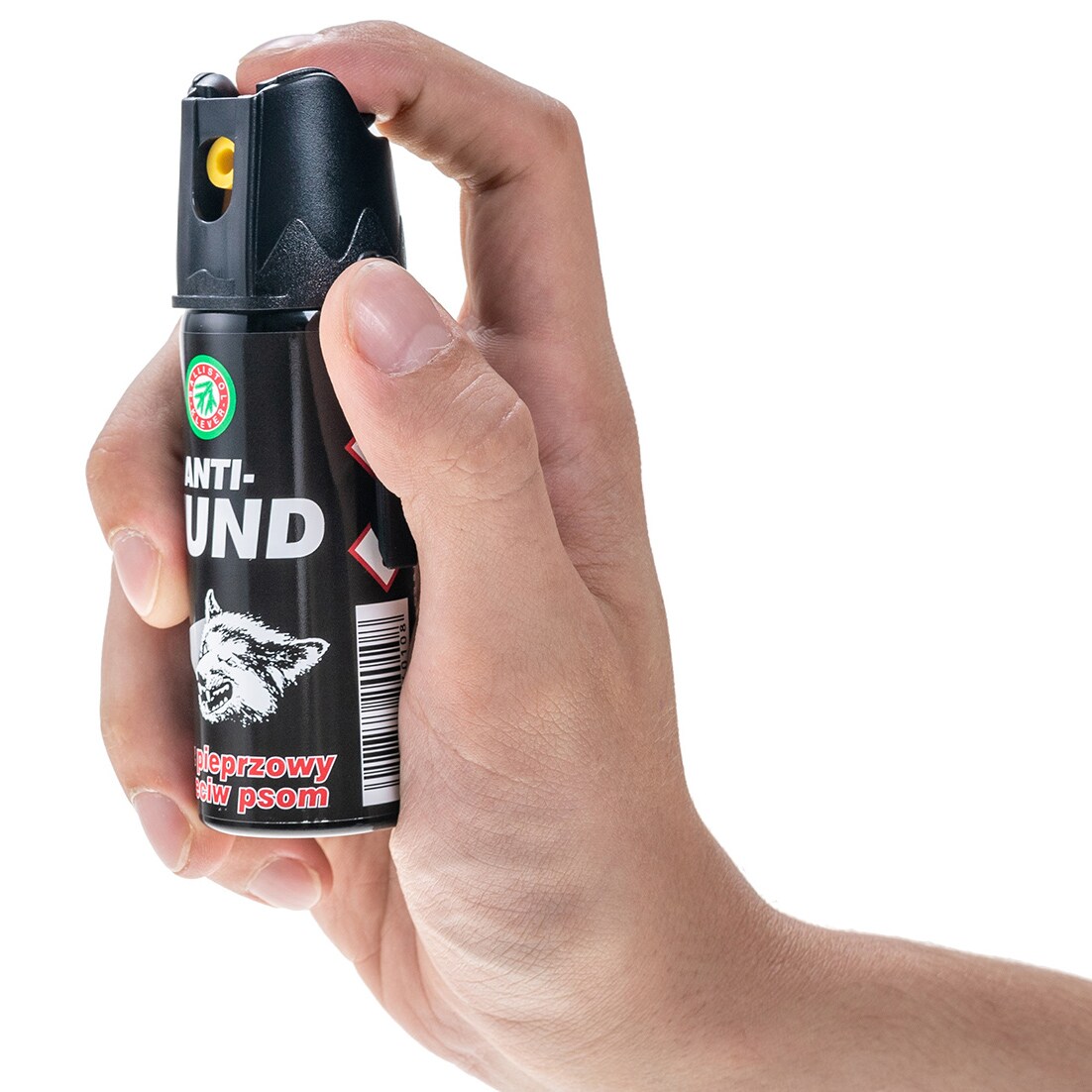 Spray cu piper împotriva câinilor și a lupilor Klever Anti Hund 50 ml - dispersie conică