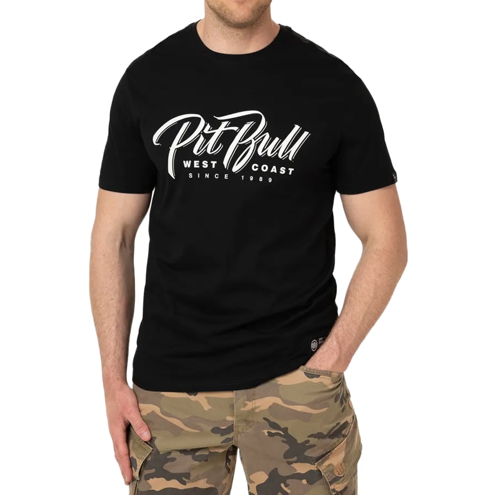 Tricou T-shirt Pitbull West Coast El Jeffe - Black