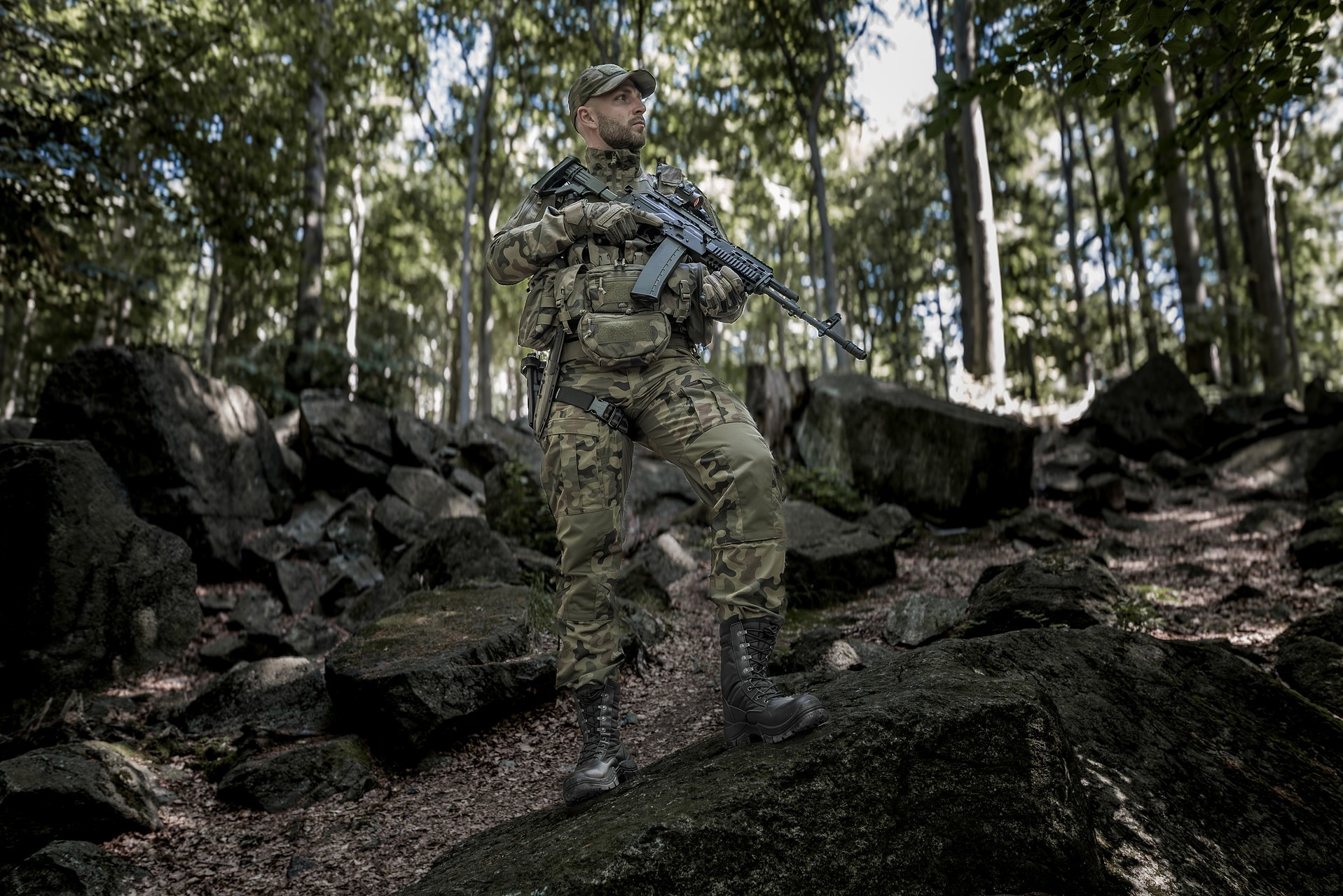 Încălțăminte Demar Serval Grom - Neagră