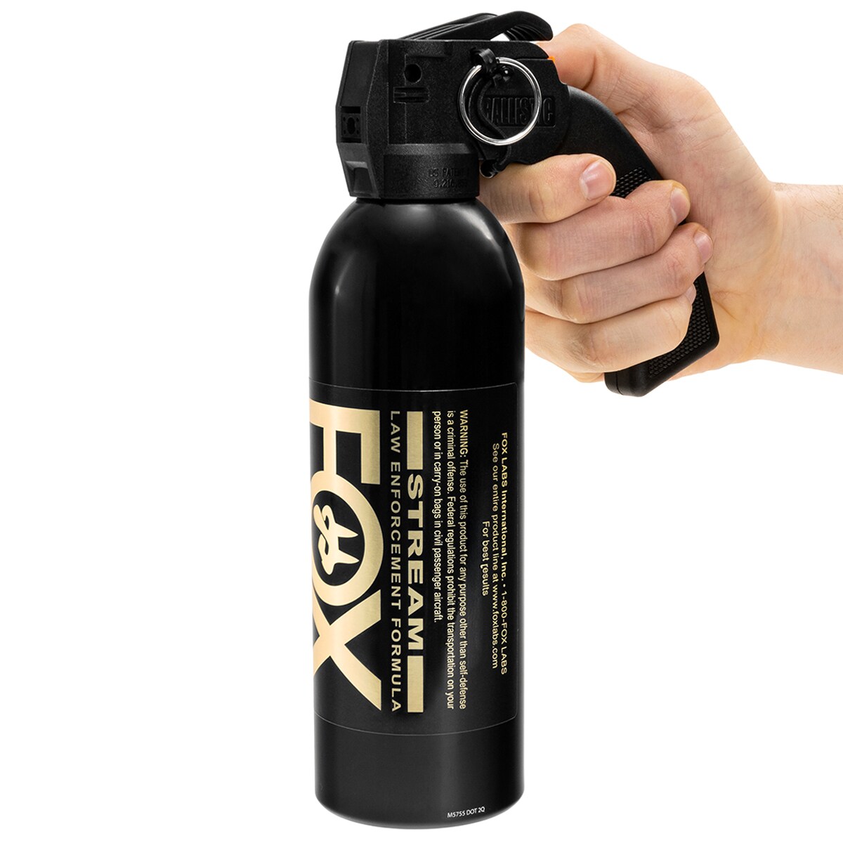 Spray cu piper împotriva animalelor Fox Labs Five Point Three 340 ml - jet