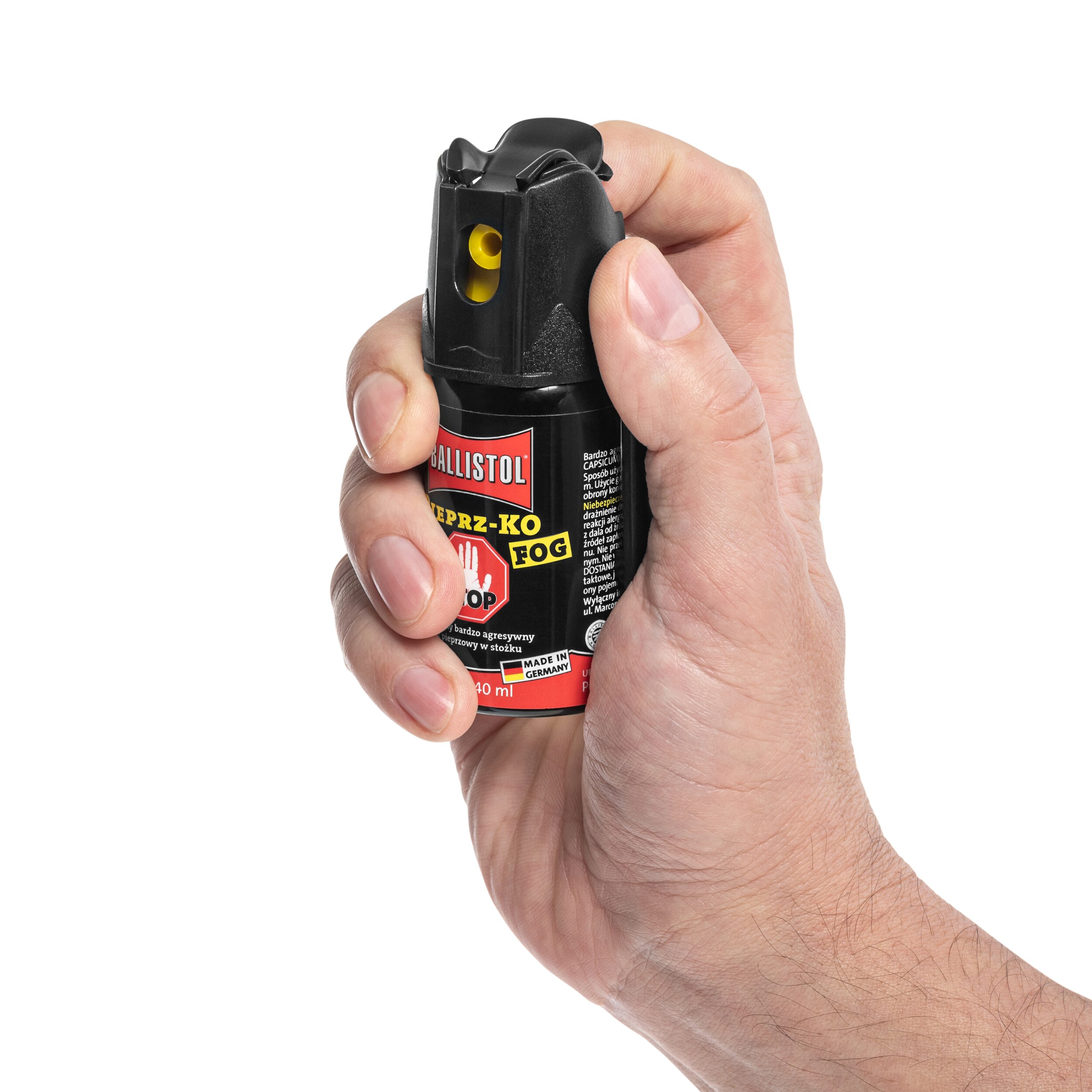 Spray cu piper împotriva animalelor Klever KO FOG 40 ml - dispersie conică
