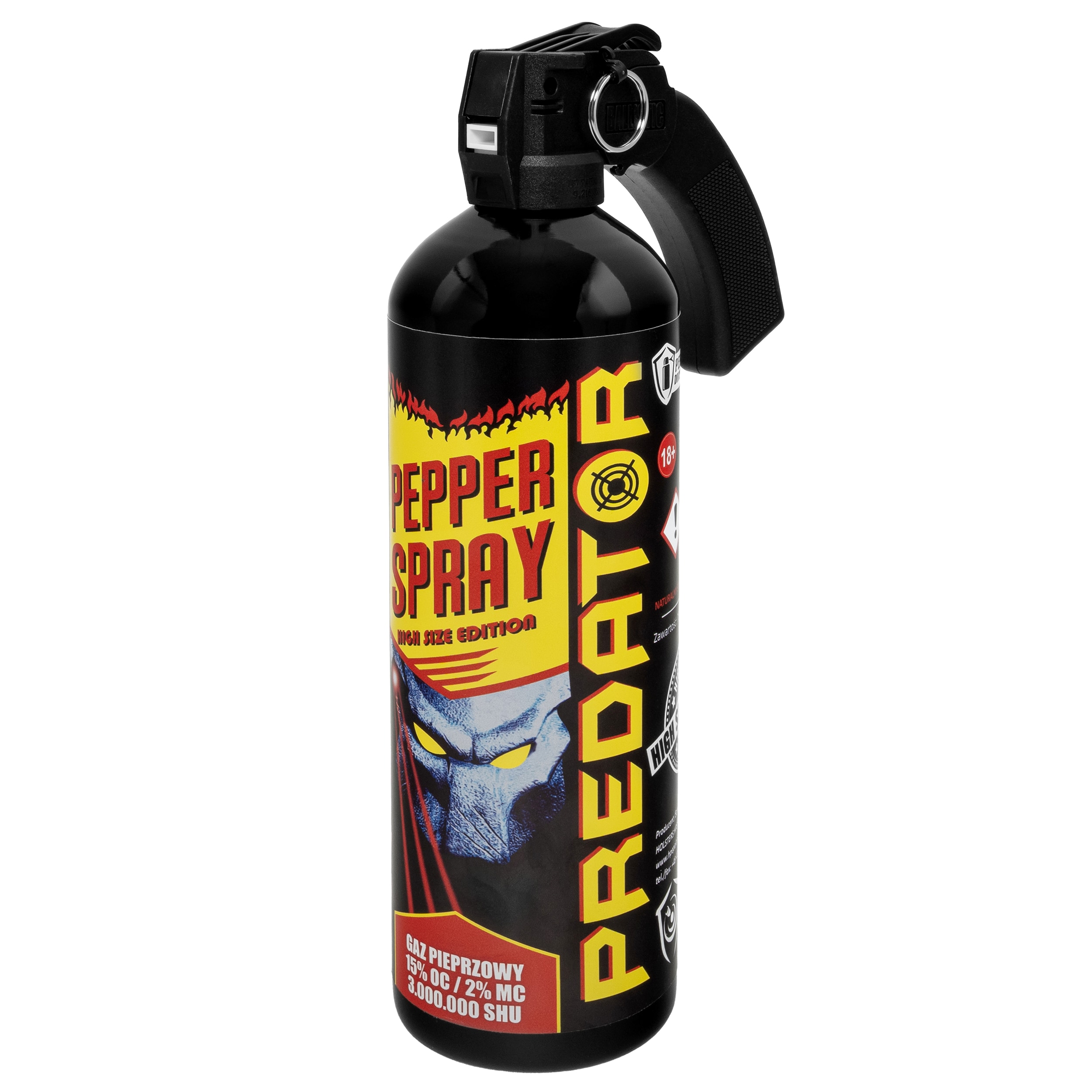 Spray cu piper împotriva animalelor Predator 1000 ml - dispersie conică