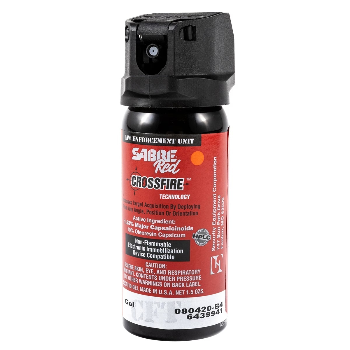 Spray cu piper împotriva animalelor Sabre Red MK-3 Crossfire 44 ml - gel