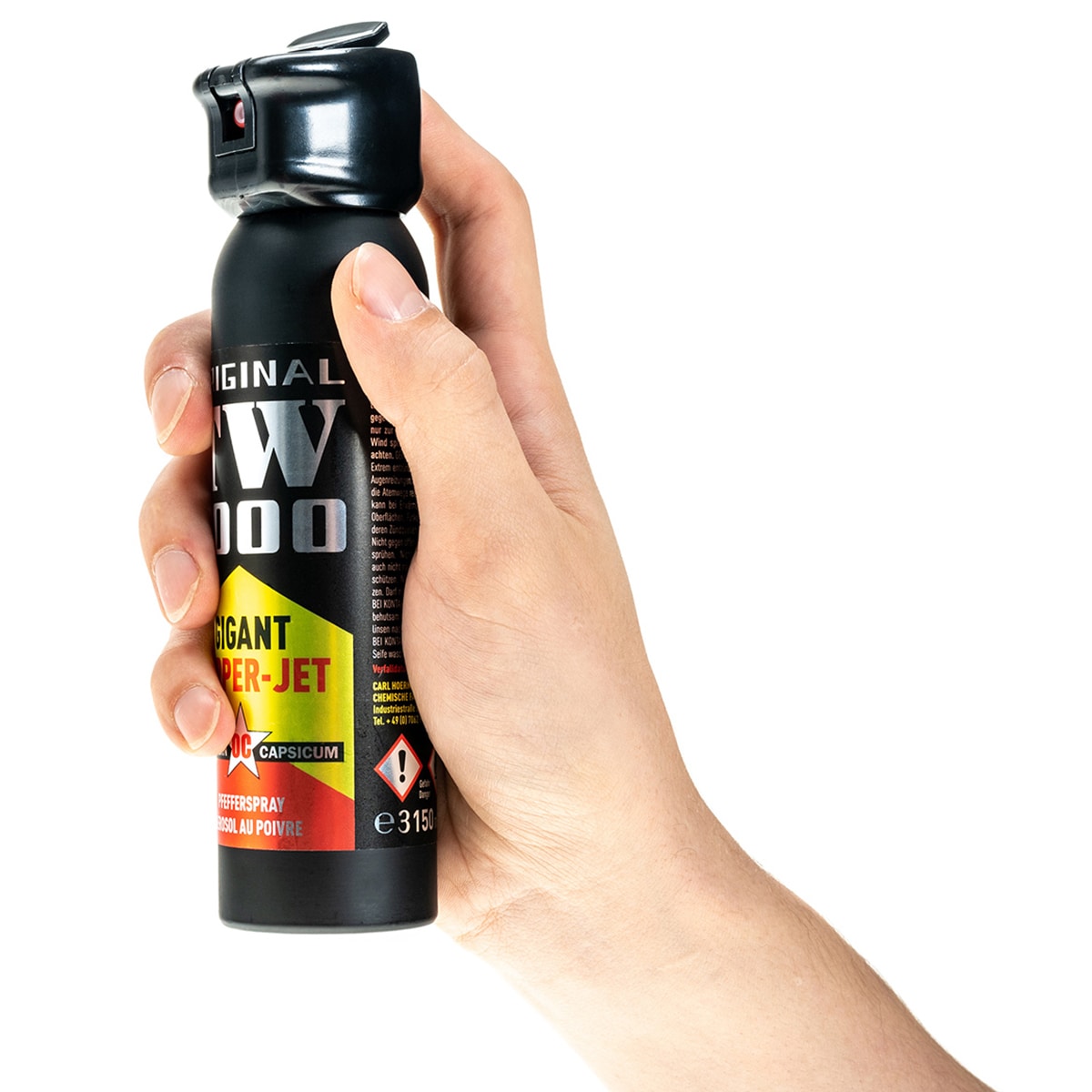 Spray cu piper împotriva animalelor TW 1000 Pepper Gigant 150 ml - jet