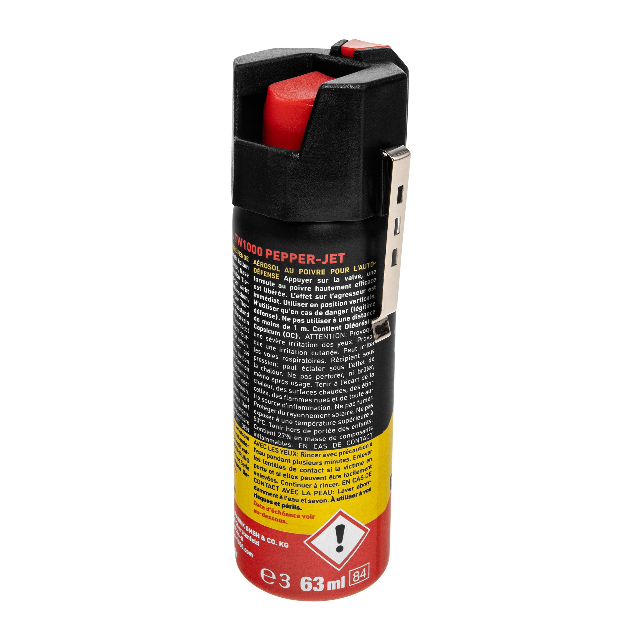 Spray cu piper împotriva animalelor TW 1000 Pepper 63 ml - jet