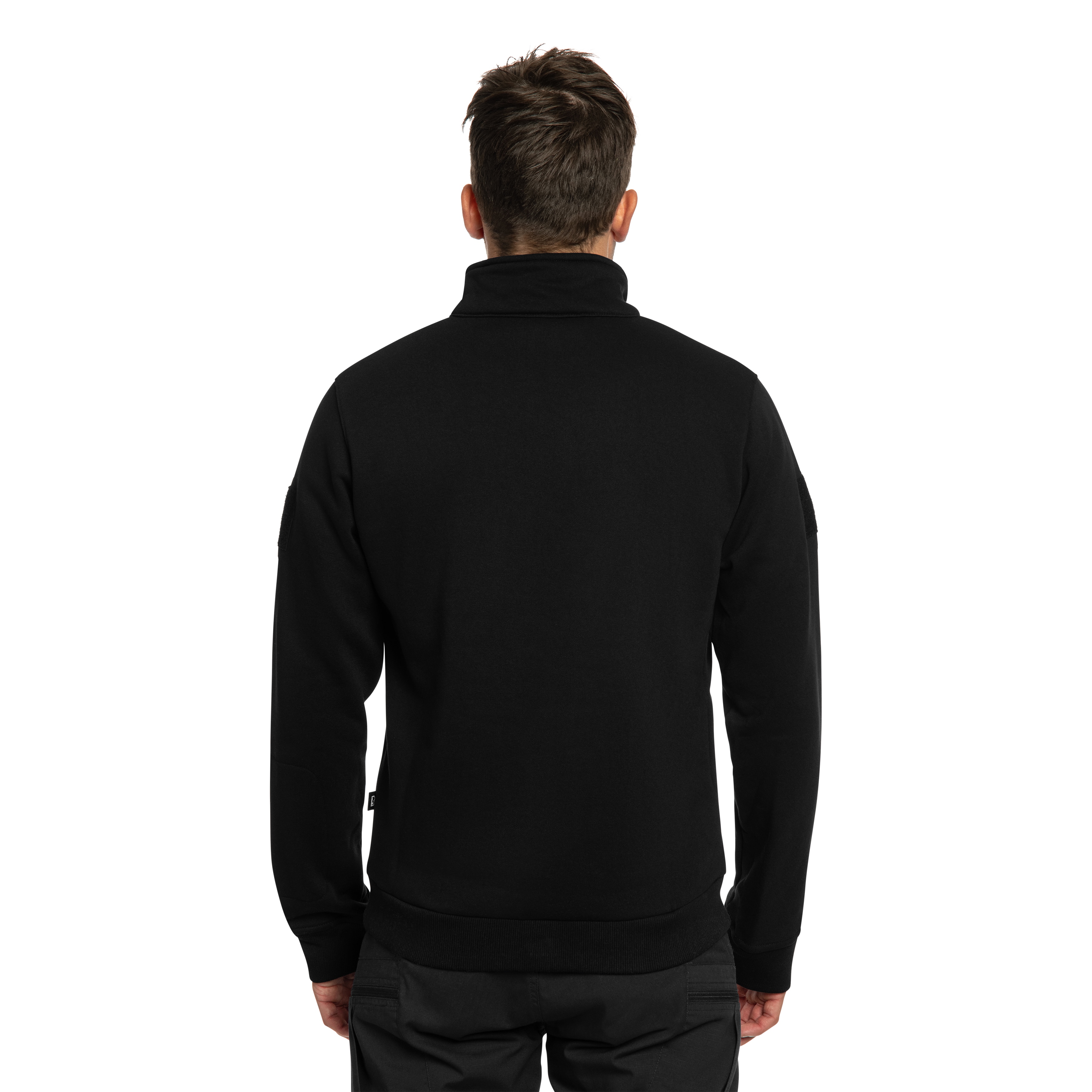 Bluză Brandit Tactical Sweat Troyer - Black