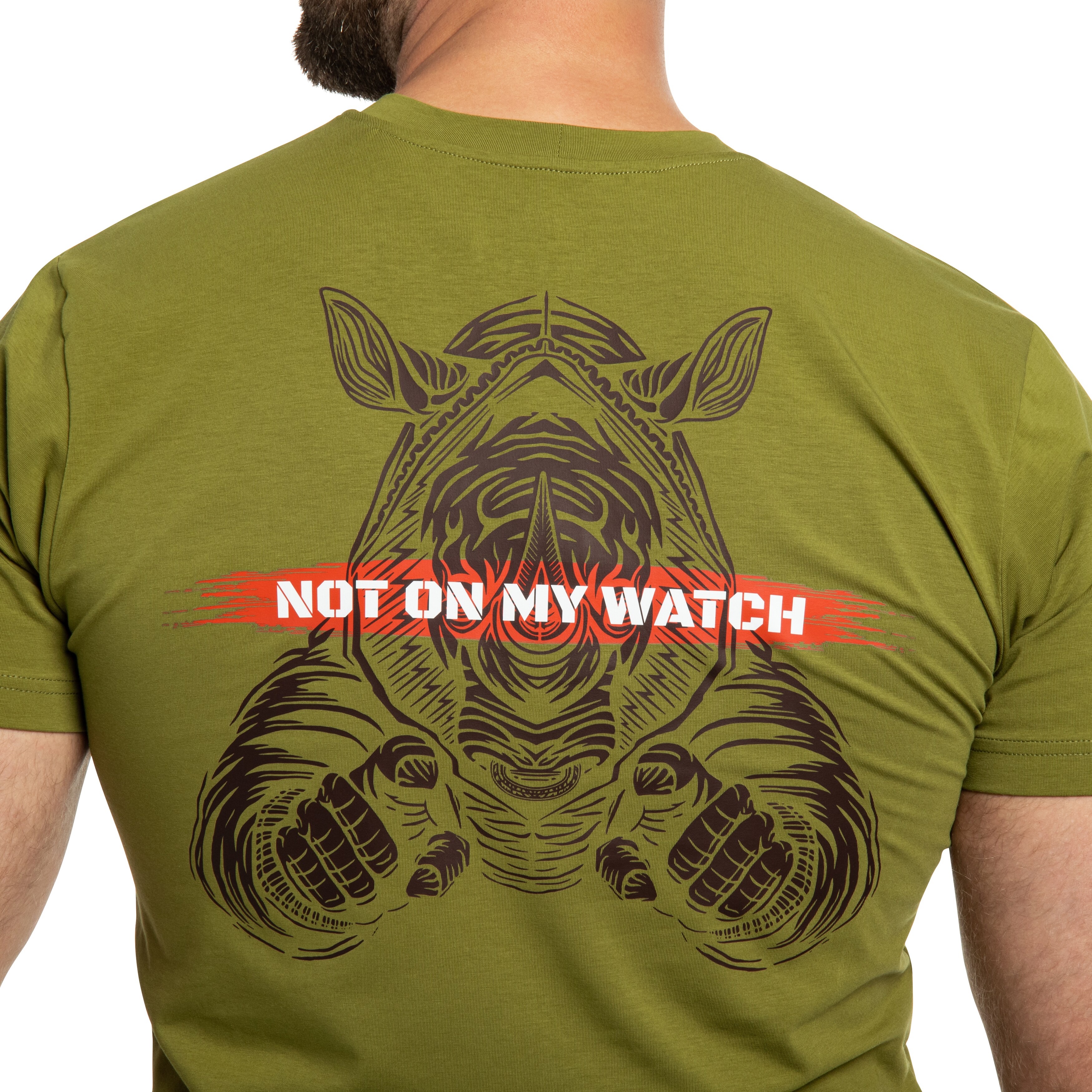 Tricou T-shirt UF PRO Not On My Watch Tee - Moss Green