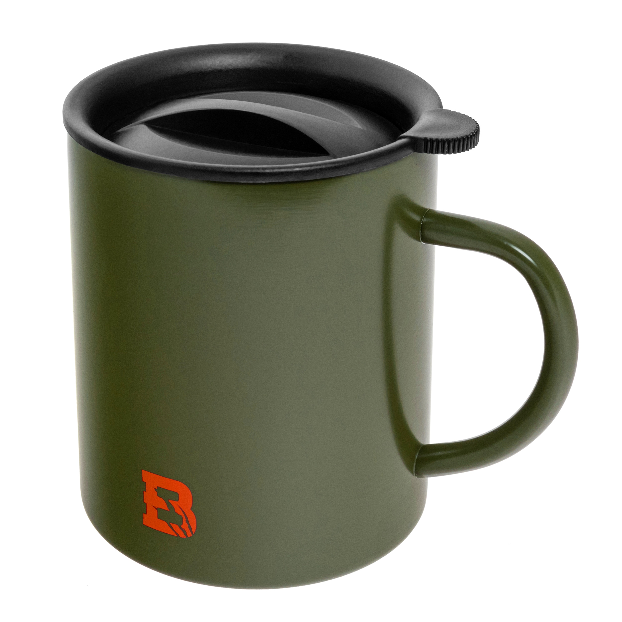 Cană termică Badger Outdoor Steel Boy 400 ml - Olive