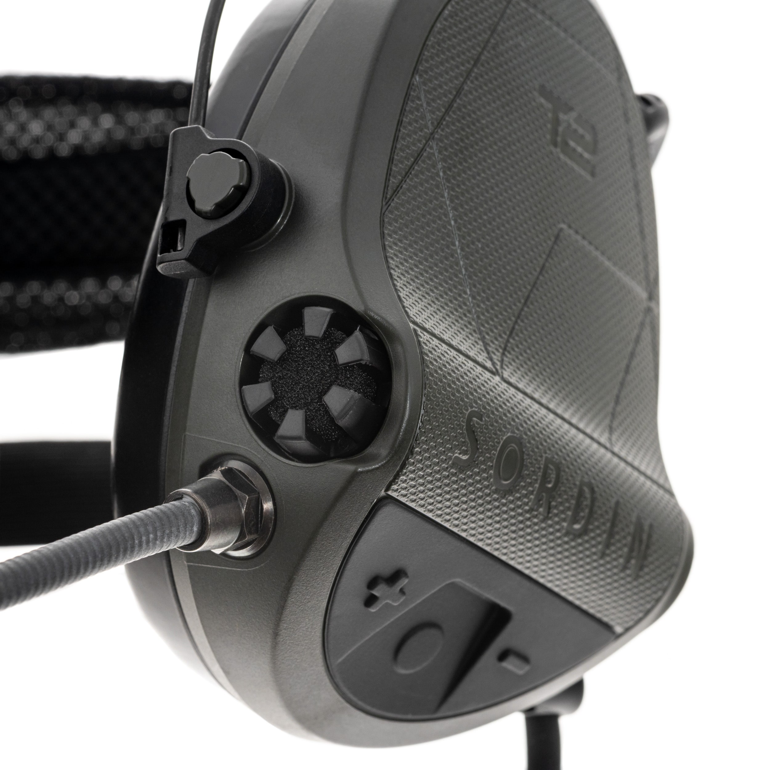 Protectoare auditive active Sordin Supreme T2 CC Neckband - Green