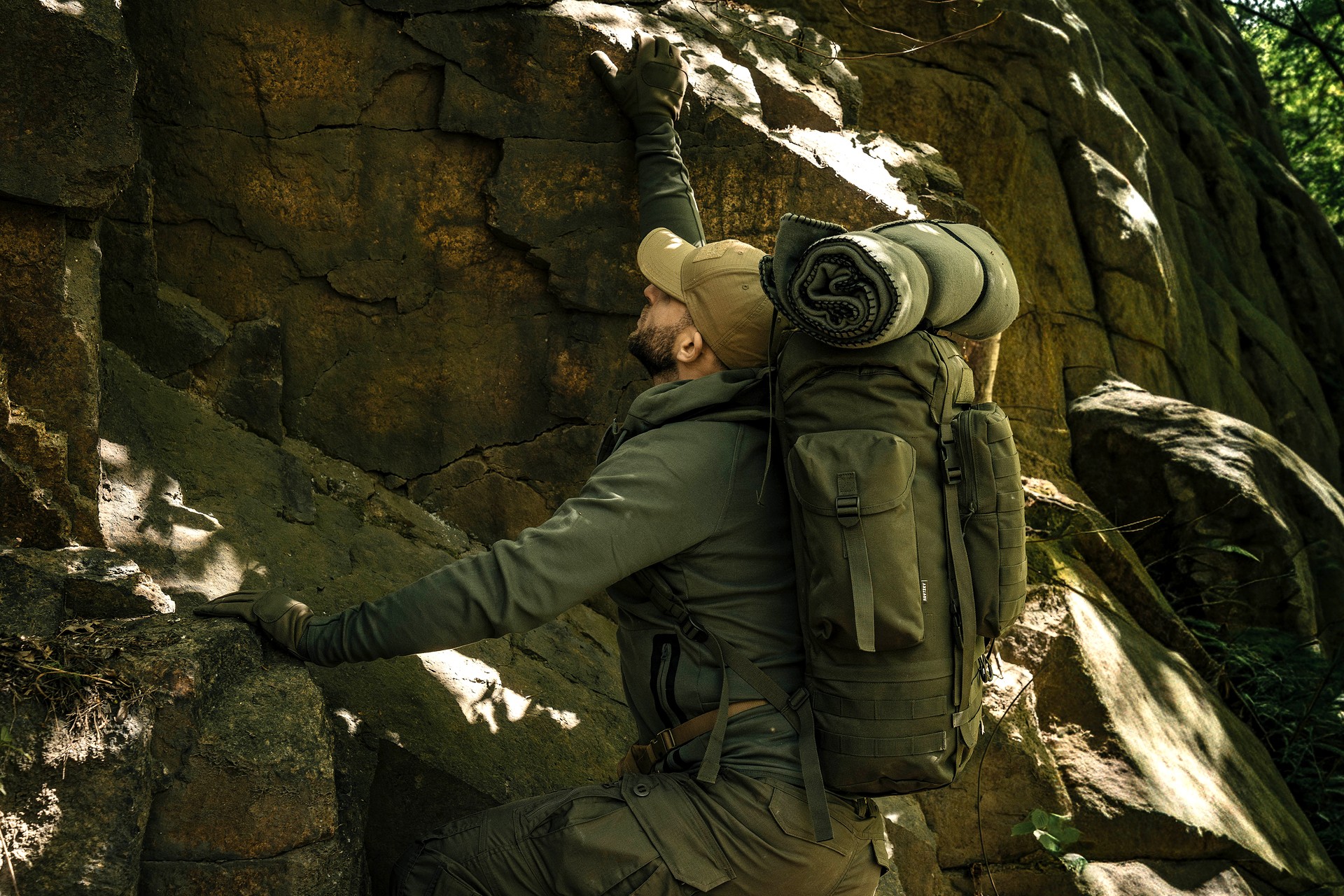 Rucsac Brytzky Tactical Fortex 65 l - Olive