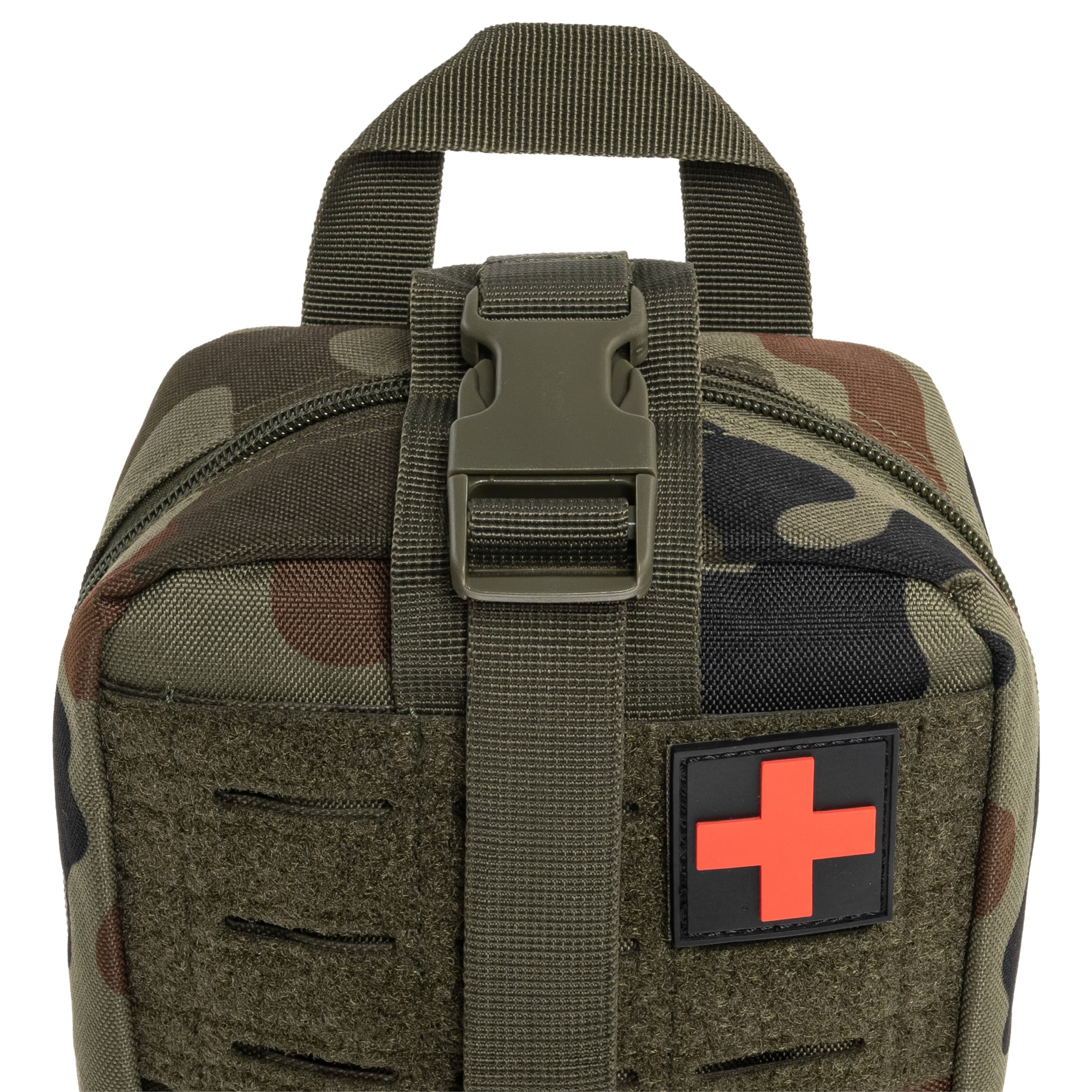 Trusă de prim ajutor tactică Brytzky Tactical MOLLE IFAK - wz.93 Pantera PL Woodland