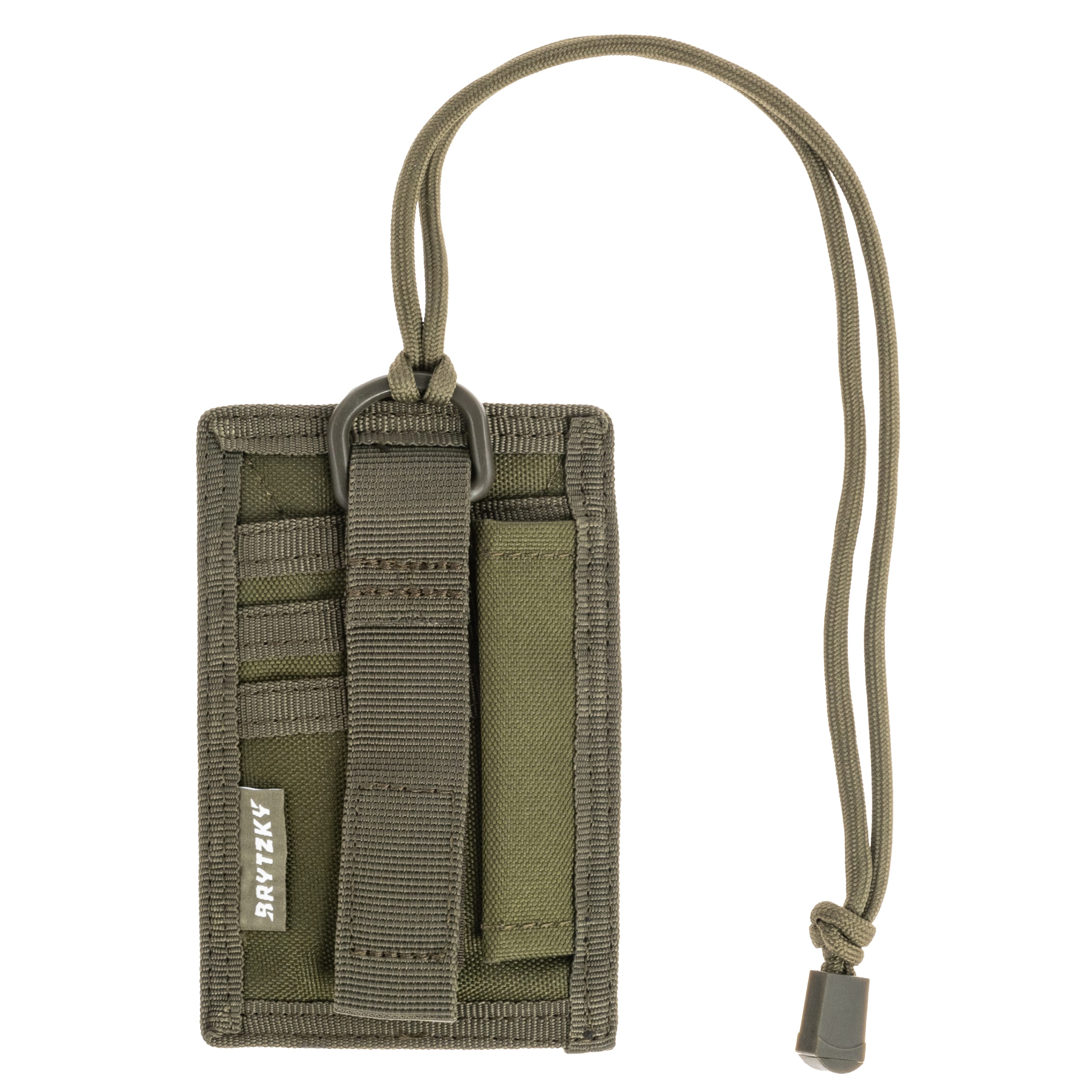 Etui pentru documente Brytzky Tactical Badge - Olive
