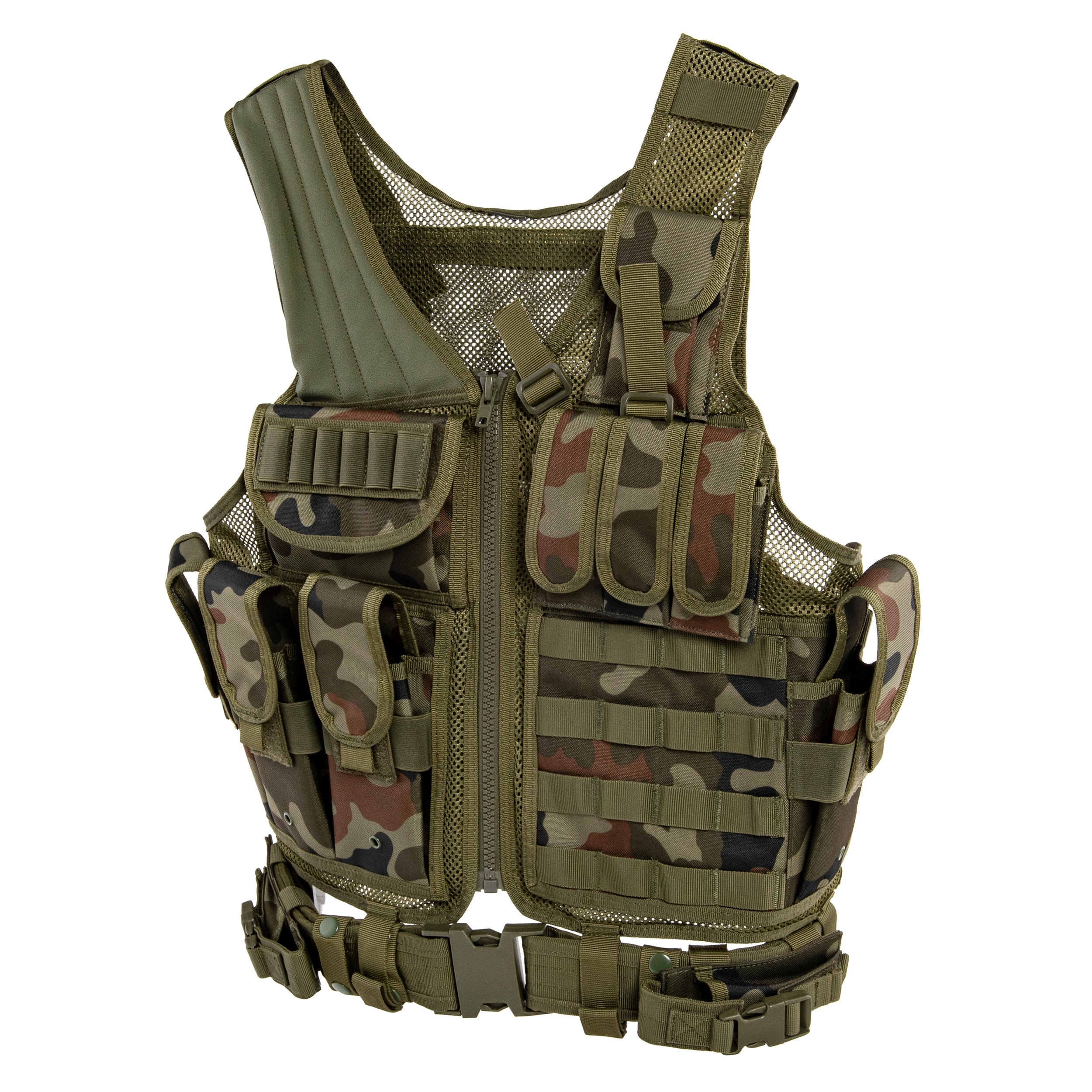 Vestă tactică Brytzky Tactical Patrol Guard - wz.93 Pantera PL Woodland