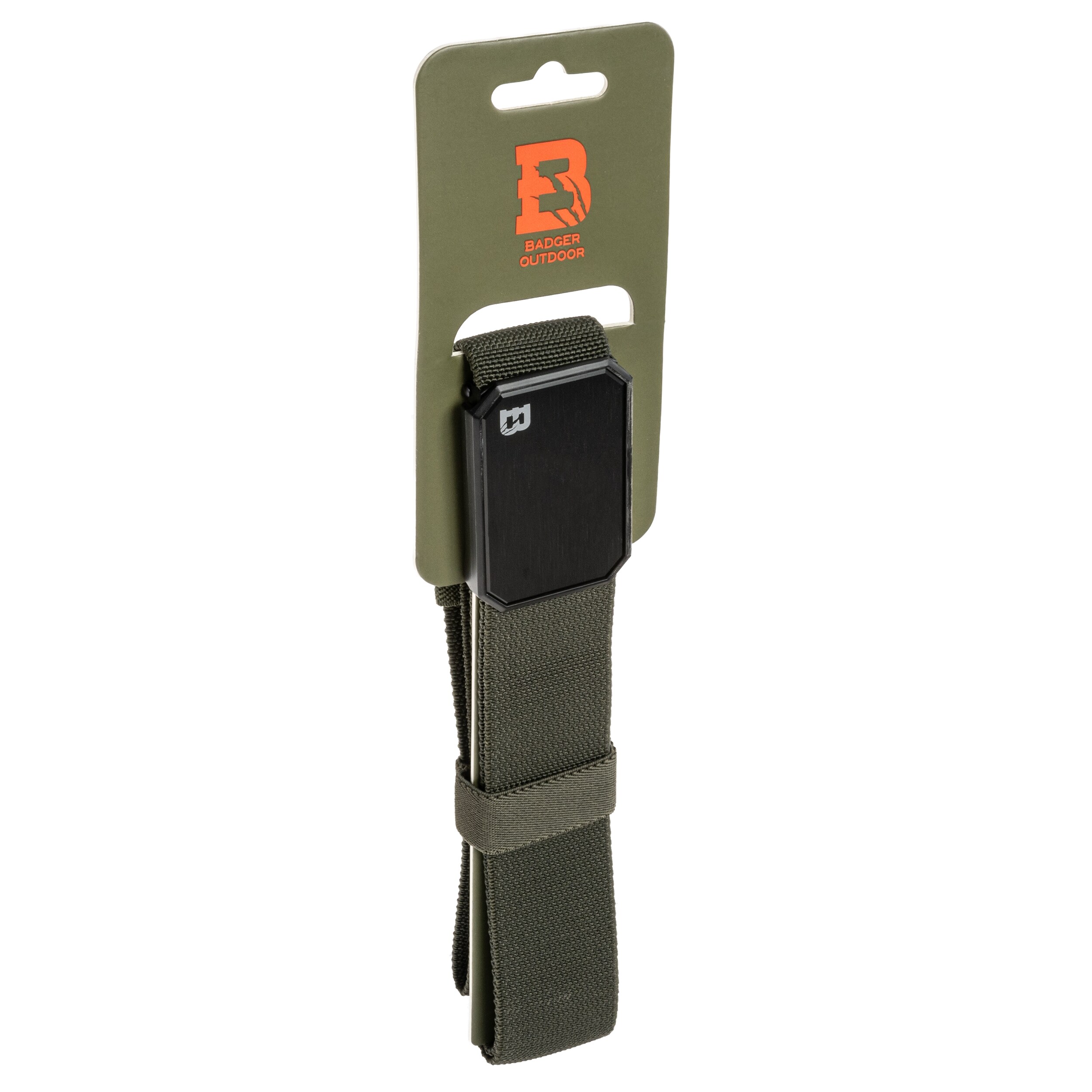 Centură Badger Outdoor Quick Release MagBuck Stretch - Olive